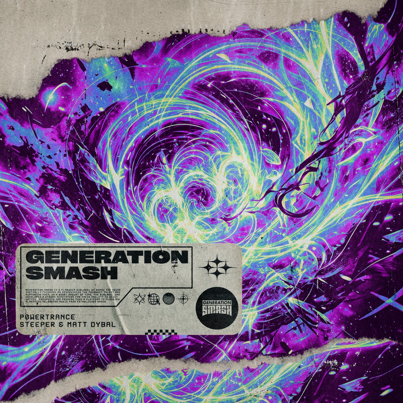 Cover - Steeper, Matt Dybal - Powertrance (Extended Mix) Promo tools