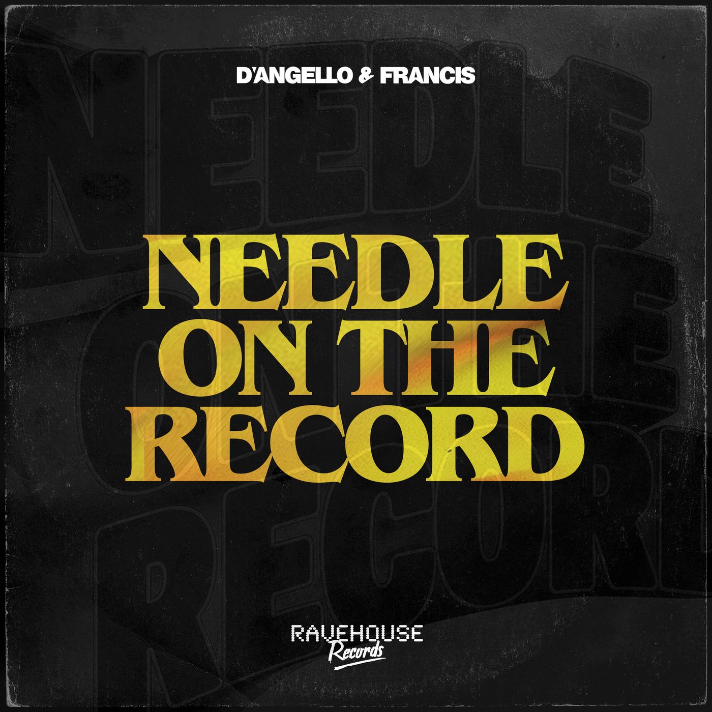 Cover - D'Angello & Francis - Needle On The Record (Extended Mix) Promo tools