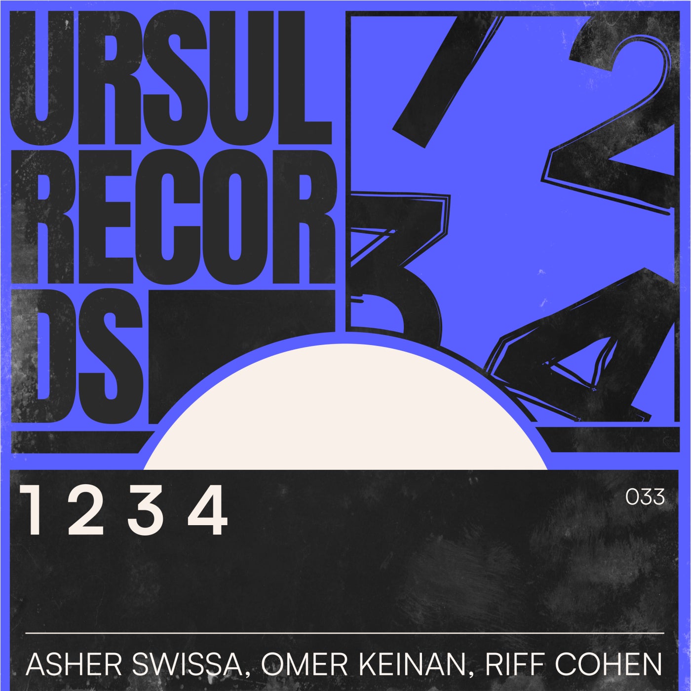 Cover - ASHER SWISSA, Omer Keinan - 1 2 3 4 feat. Riff Cohen (Extended Mix) Promo tools
