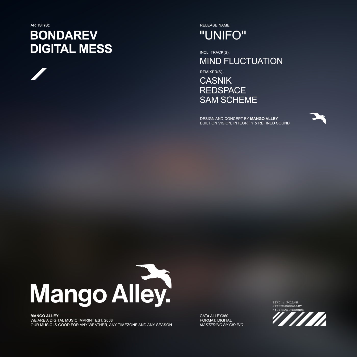 Cover - Digital Mess, Bondarev - Unifo (Original Mix) Promo tools