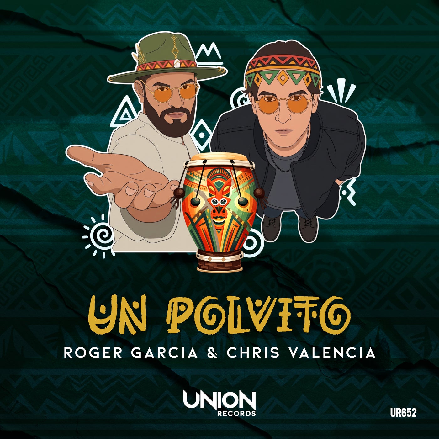 Cover - Chris Valencia, Roger Garcia - UN POLVITO (Extended Mix) Promo tools