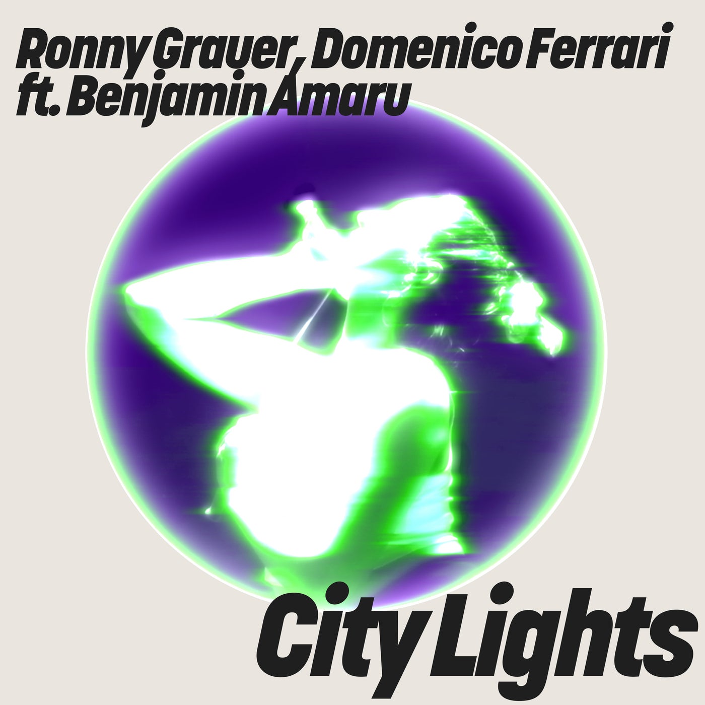 Cover - Domenico Ferrari, Benjamin Amaru, Ronny Grauer - City Lights (:DARREN Extended Remix) Promo tools