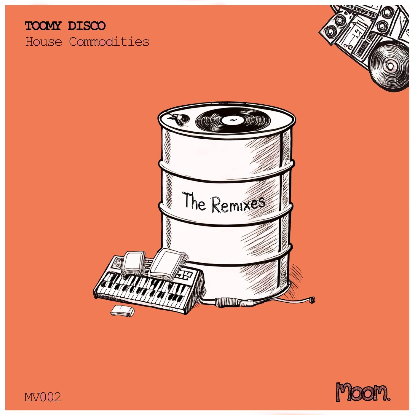 Cover - Toomy Disco - House Beat (MIDGE (UK) Remix) Promo tools
