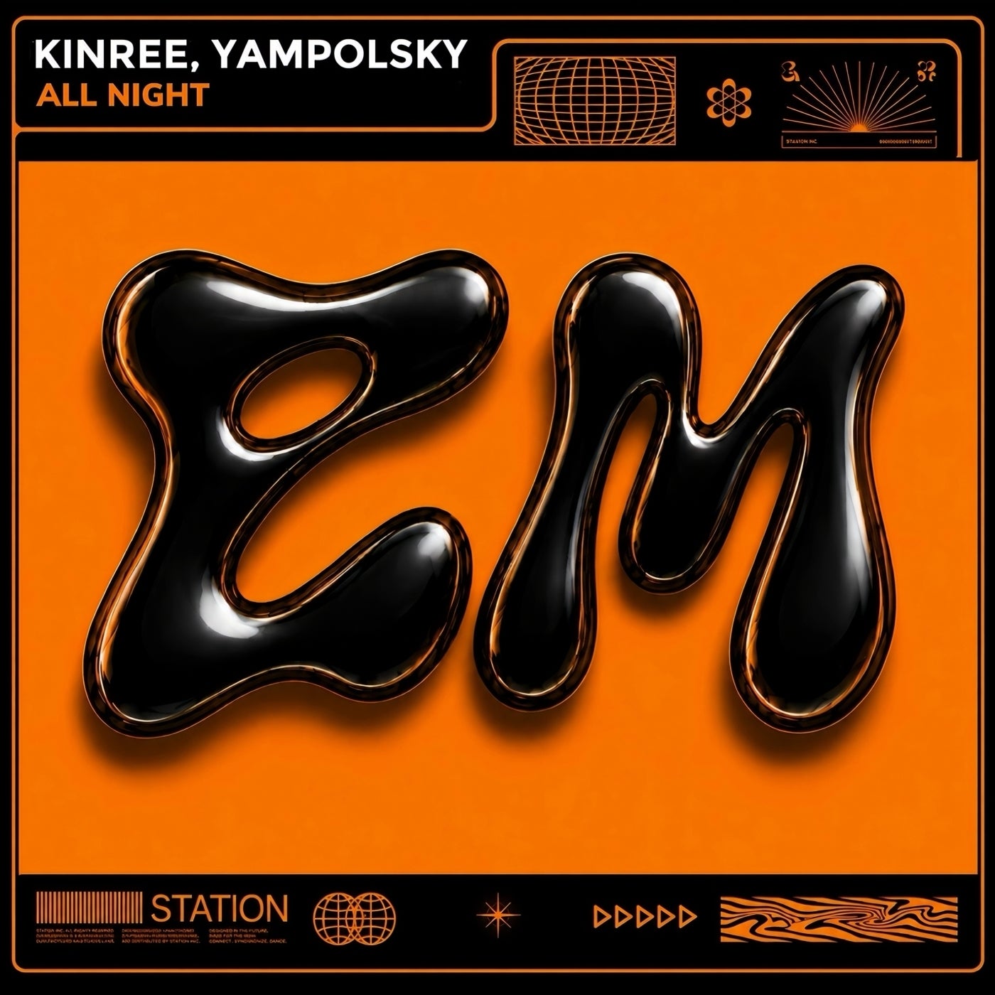 Cover - Yampolsky, Kinree - All Night (Extended Mix) Promo tools