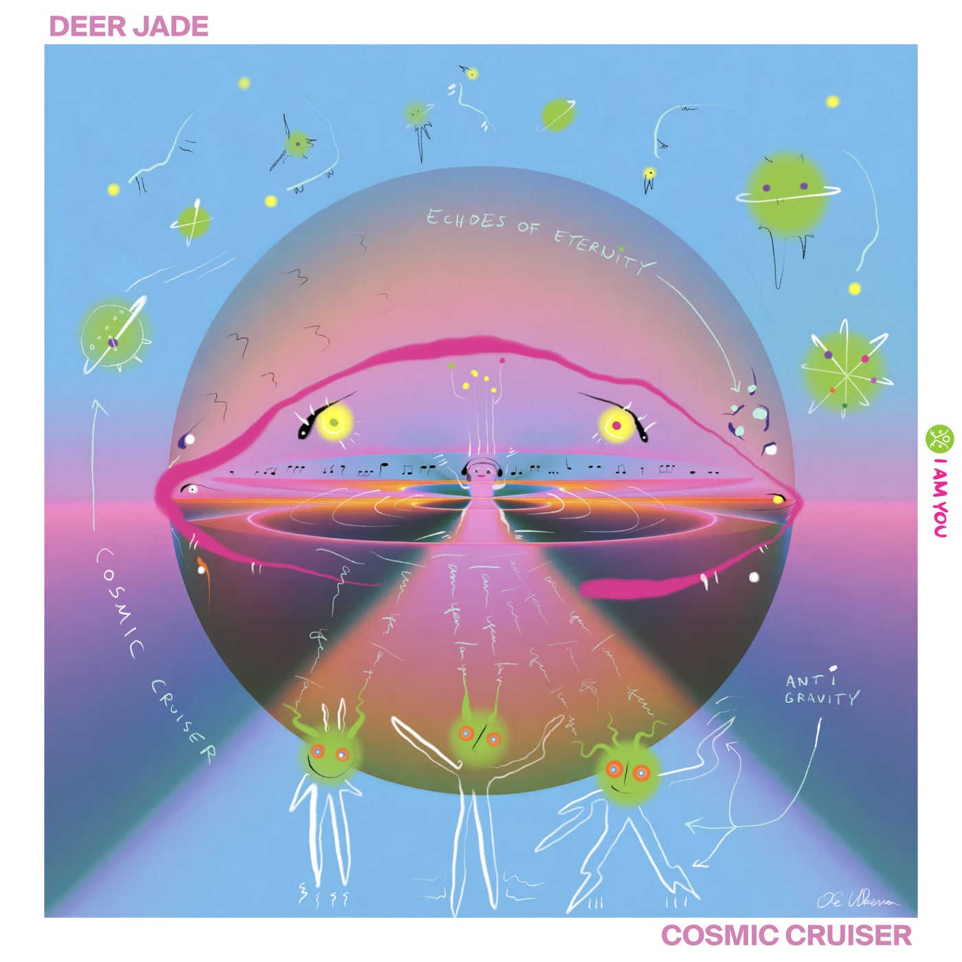 Cover - Deer Jade - Cosmic Cruiser (Original Mix) Promo tools