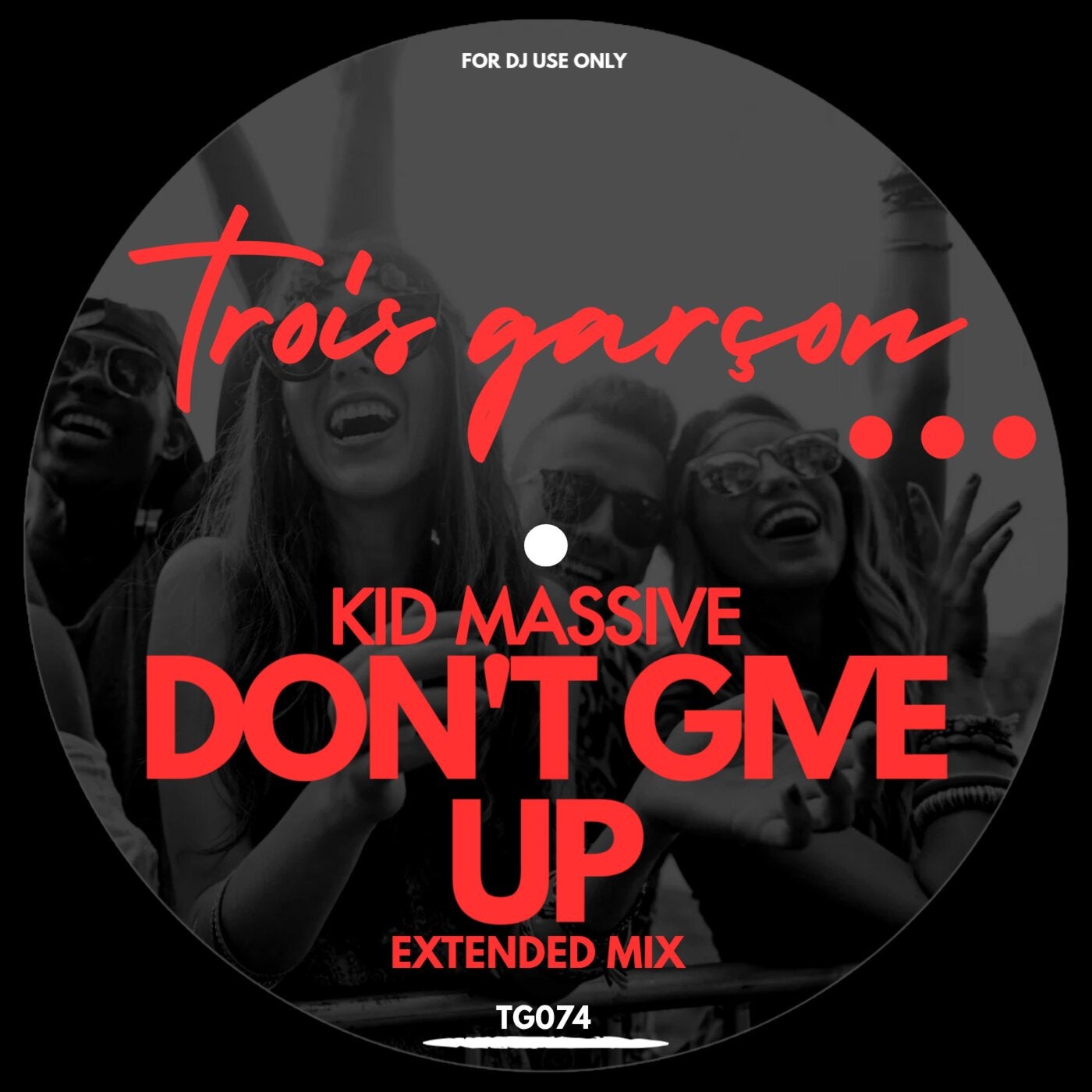Cover - Kid Massive - Don't Give Up (Extended Mix) Promo tools