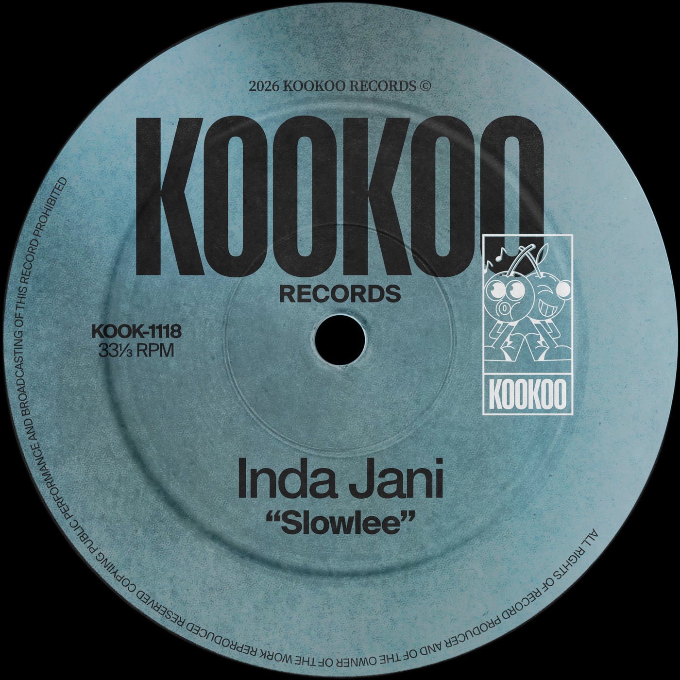Cover - INDA JANI - Slowlee (Extended Mix) Promo tools