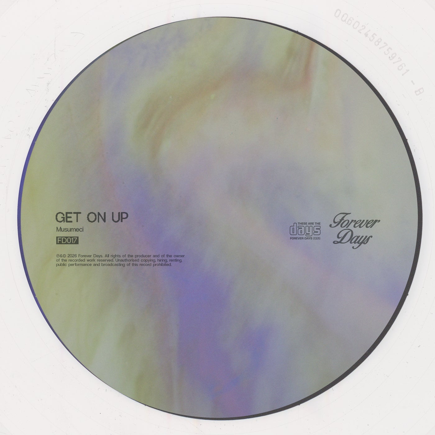 Cover - Musumeci - Get On Up (Extended Mix) Promo tools