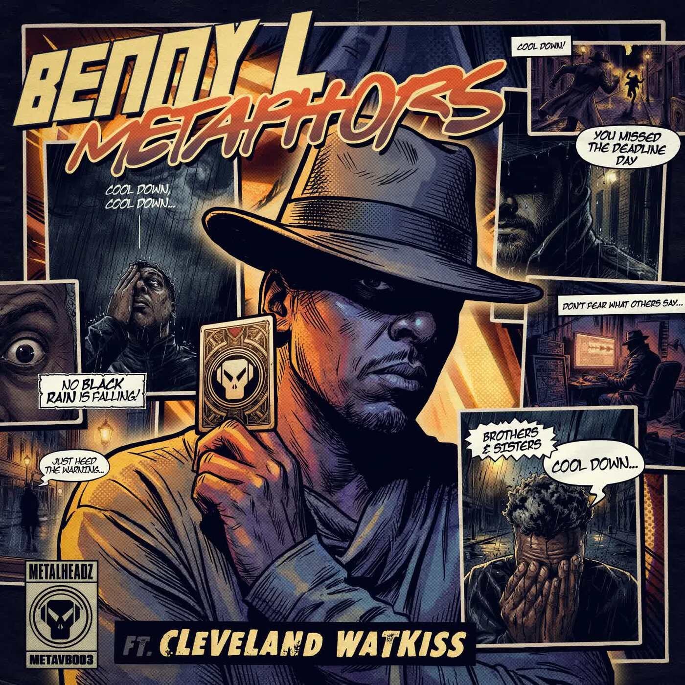 Cover - Cleveland Watkiss, Benny L - Metaphors (Original Mix) Promo tools