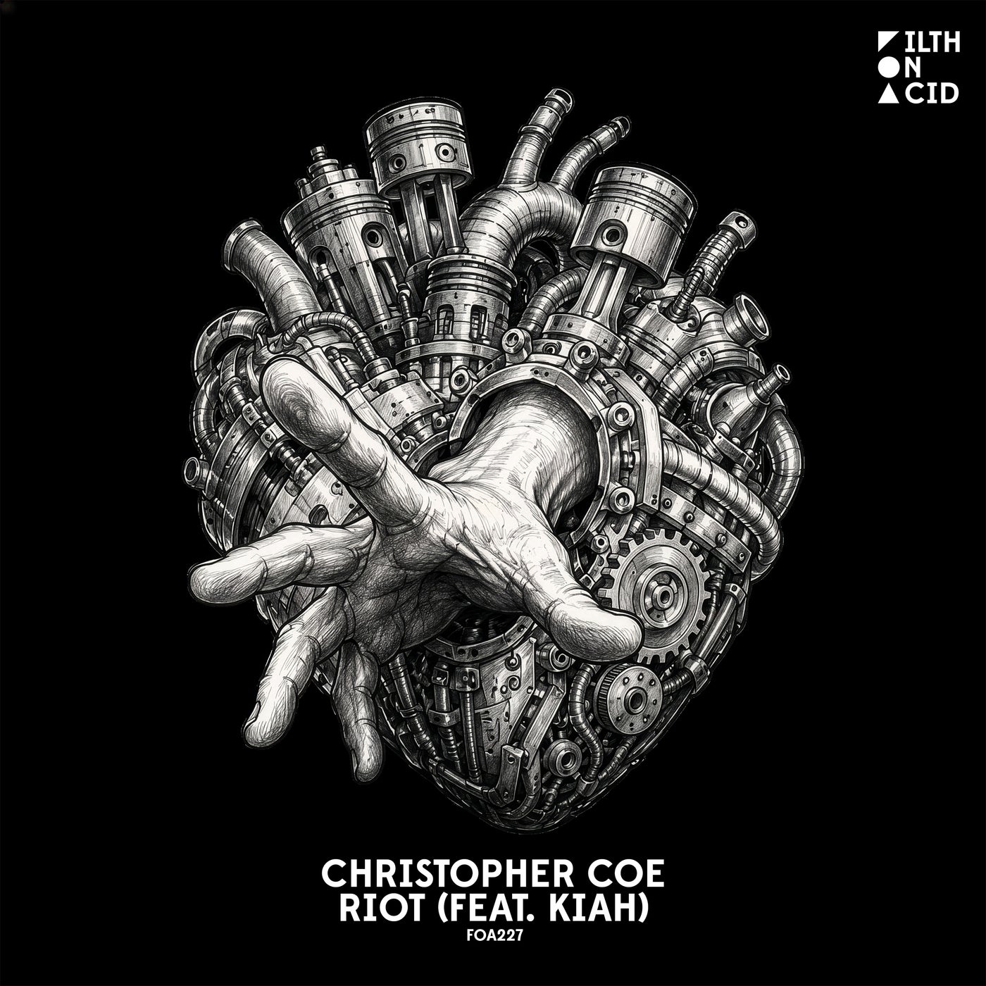 Cover - Kiah, Christopher Coe - Riot (Original Mix) Promo tools