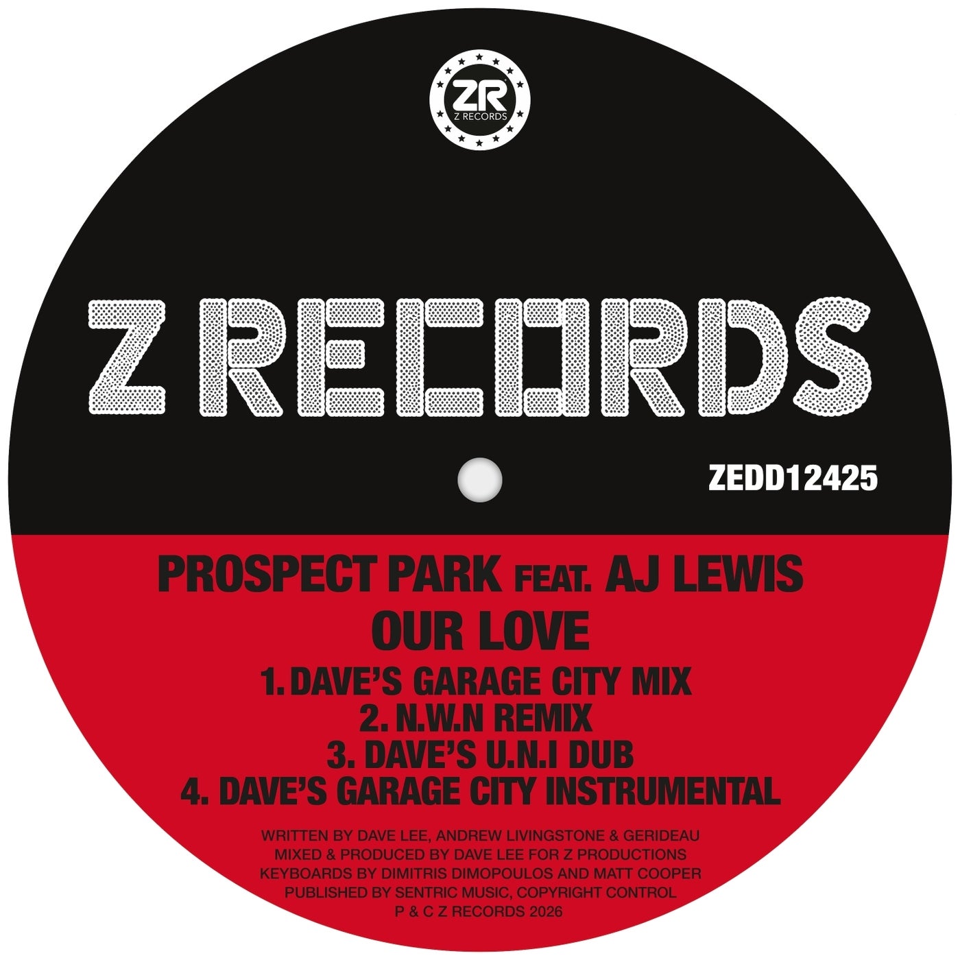 Cover - Prospect Park, Dave 'Love' Lee, AJ Lewis - Our Love (feat. AJ Lewis) (N.W.N Remix) Promo tools