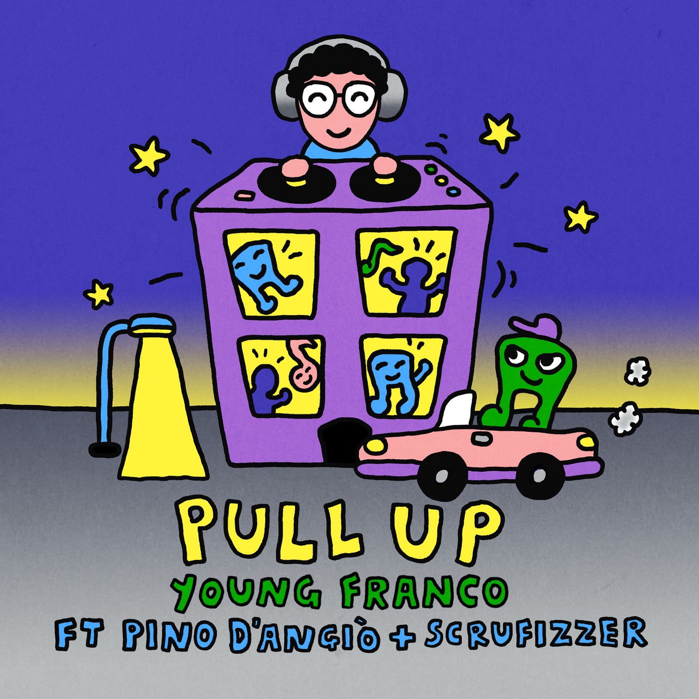 Cover - Scrufizzer, Young Franco, Pino D'Angio - Pull Up (Extended Mix) Promo tools