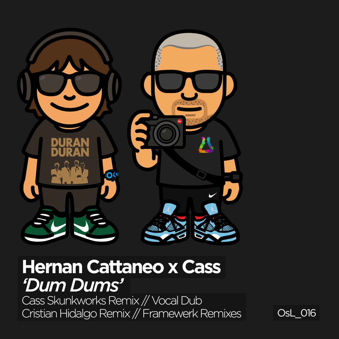 Cover - Hernan Cattaneo, Cass (UK) - Dum Dums (Cass Skunkworks Remix) Promo tools