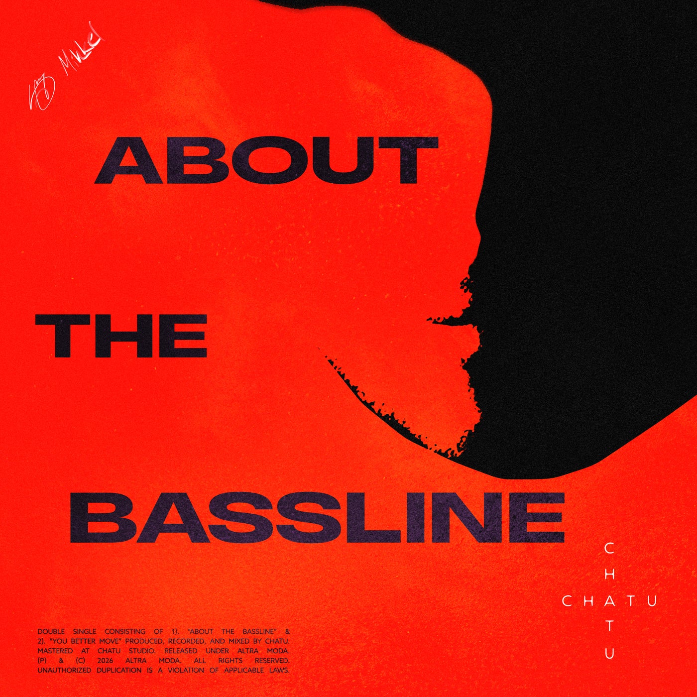 Cover - CHATU - About The Bassline (Extended Mix) Promo tools