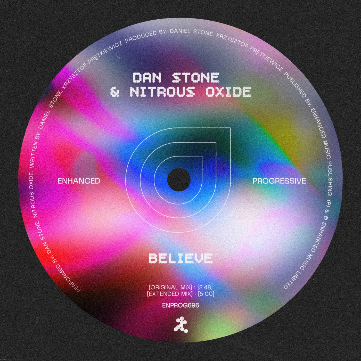 Cover - Dan Stone, Nitrous Oxide - Believe (Extended Mix) Promo tools