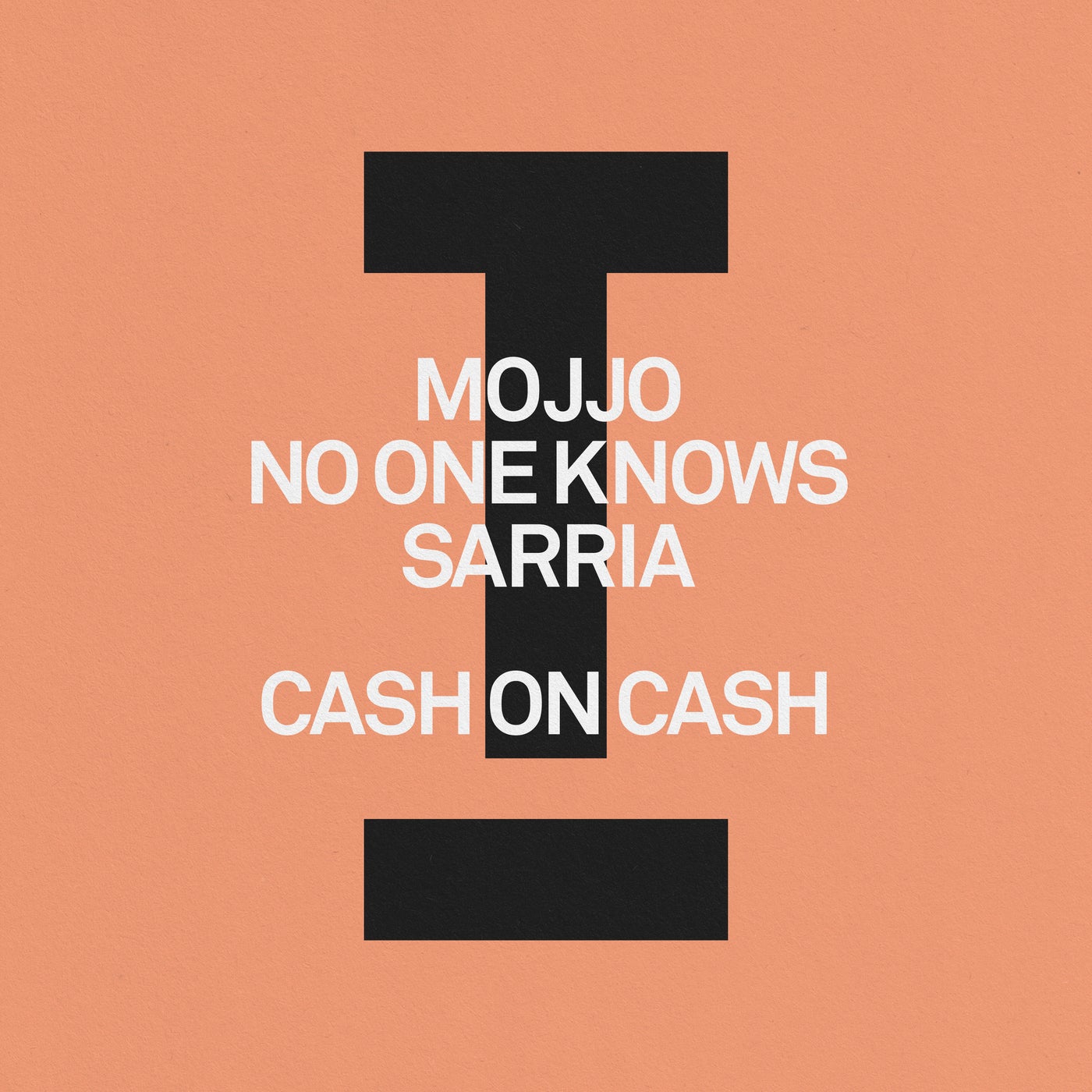 Cover - Mojjo, Sarria, No One Knows (BR) - Cash On Cash (Extended Mix) Promo tools