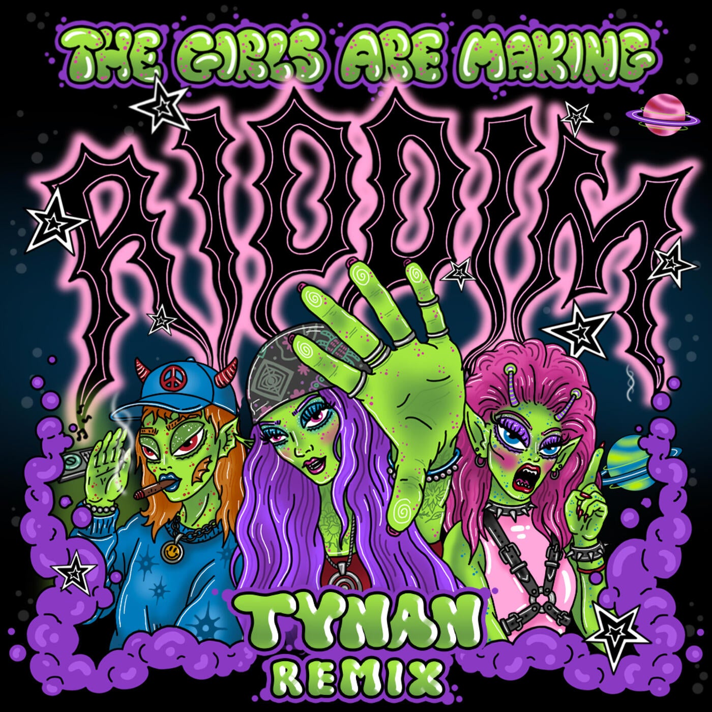 Cover - TYNAN, Gardella, Zingara, Tweenkboosiechase - THE GIRLS ARE MAKING RIDDIM (feat. Tweenkboosiechase) (TYNAN Remix) Promo tools