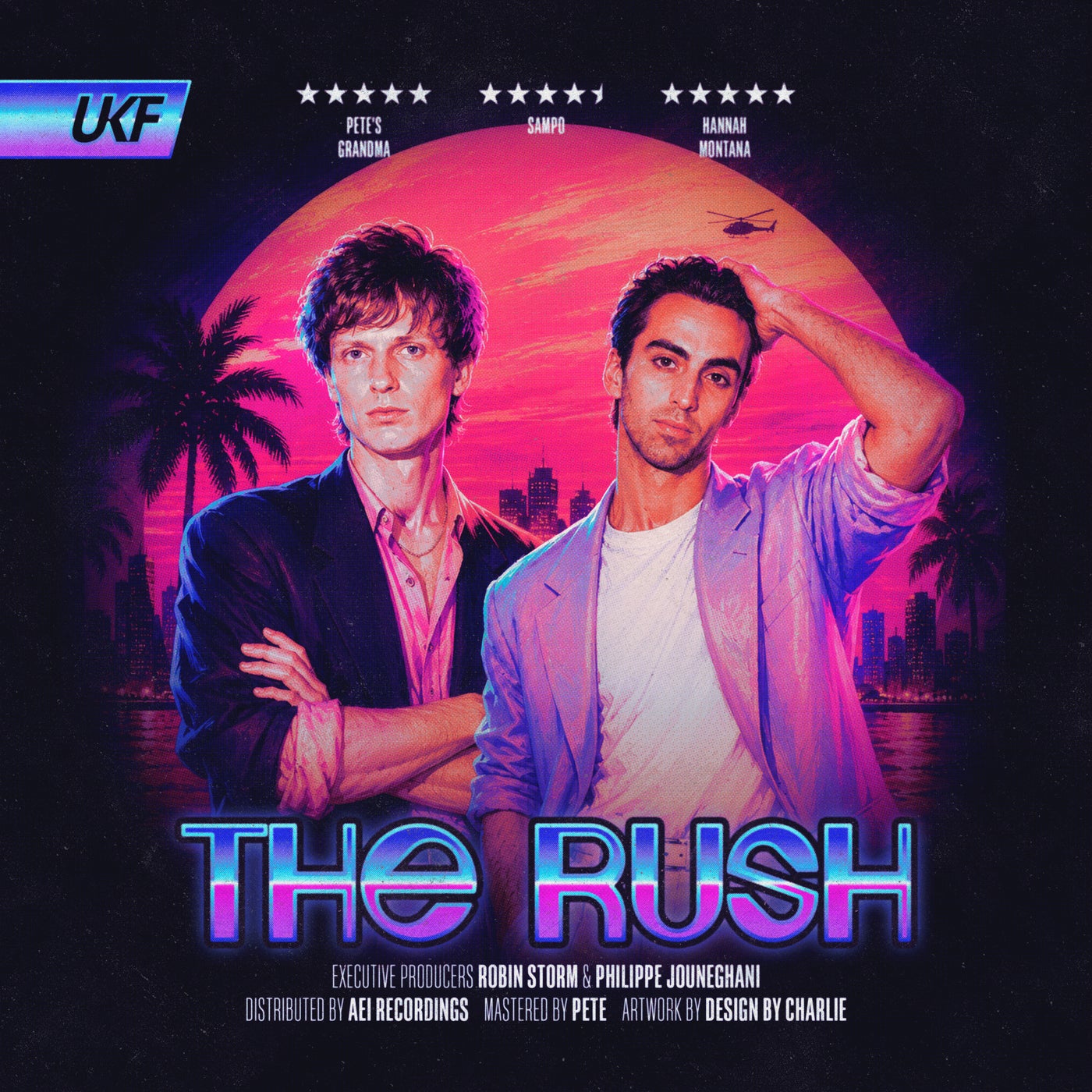 Cover - T & Sugah - The Rush (Original Mix) Promo tools