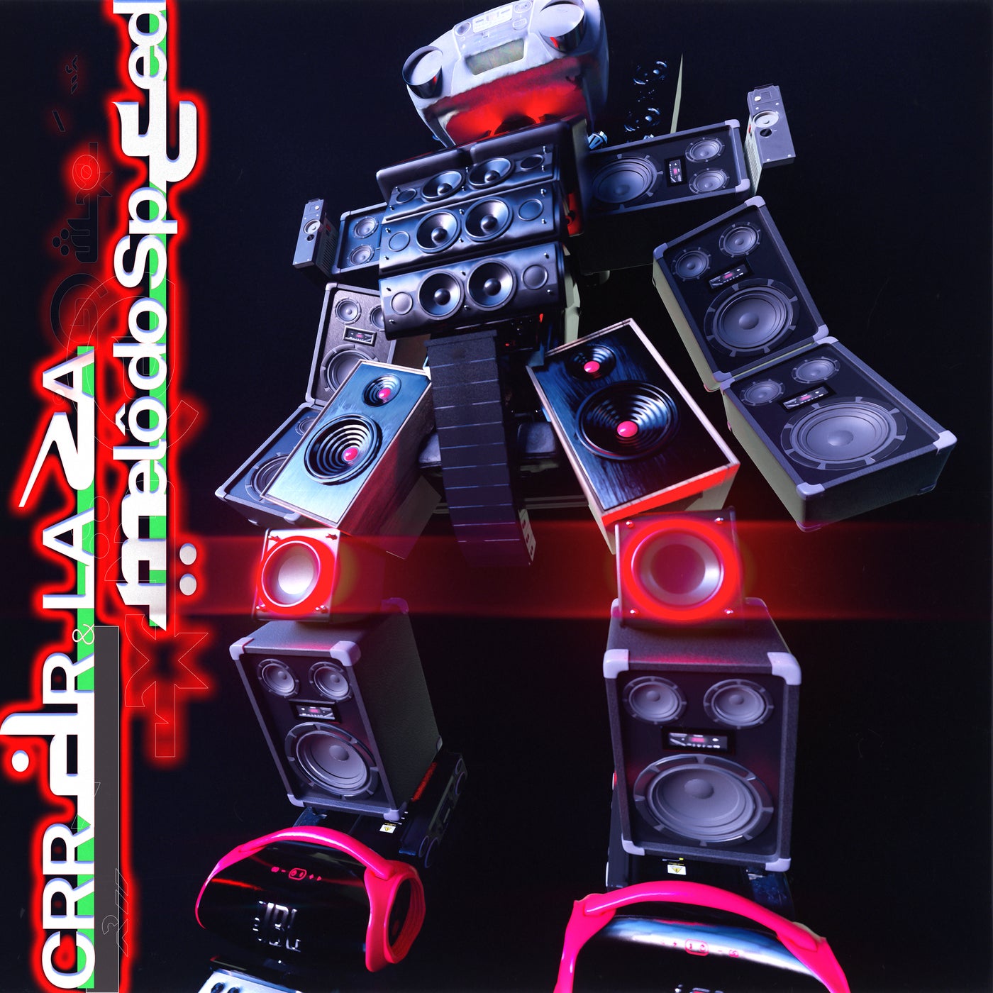 Cover - Laza, CRRDR - MELÔ DO SPEED (Original Mix) Promo tools