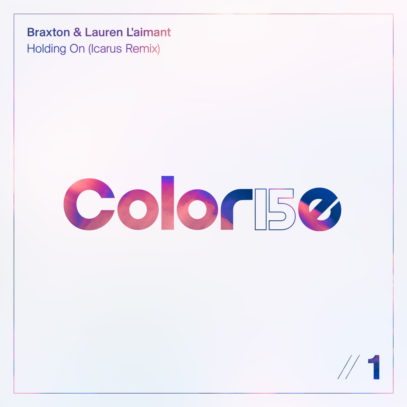 Cover - Braxton, Lauren L'aimant - Holding On (Icarus Extended Remix) Promo tools