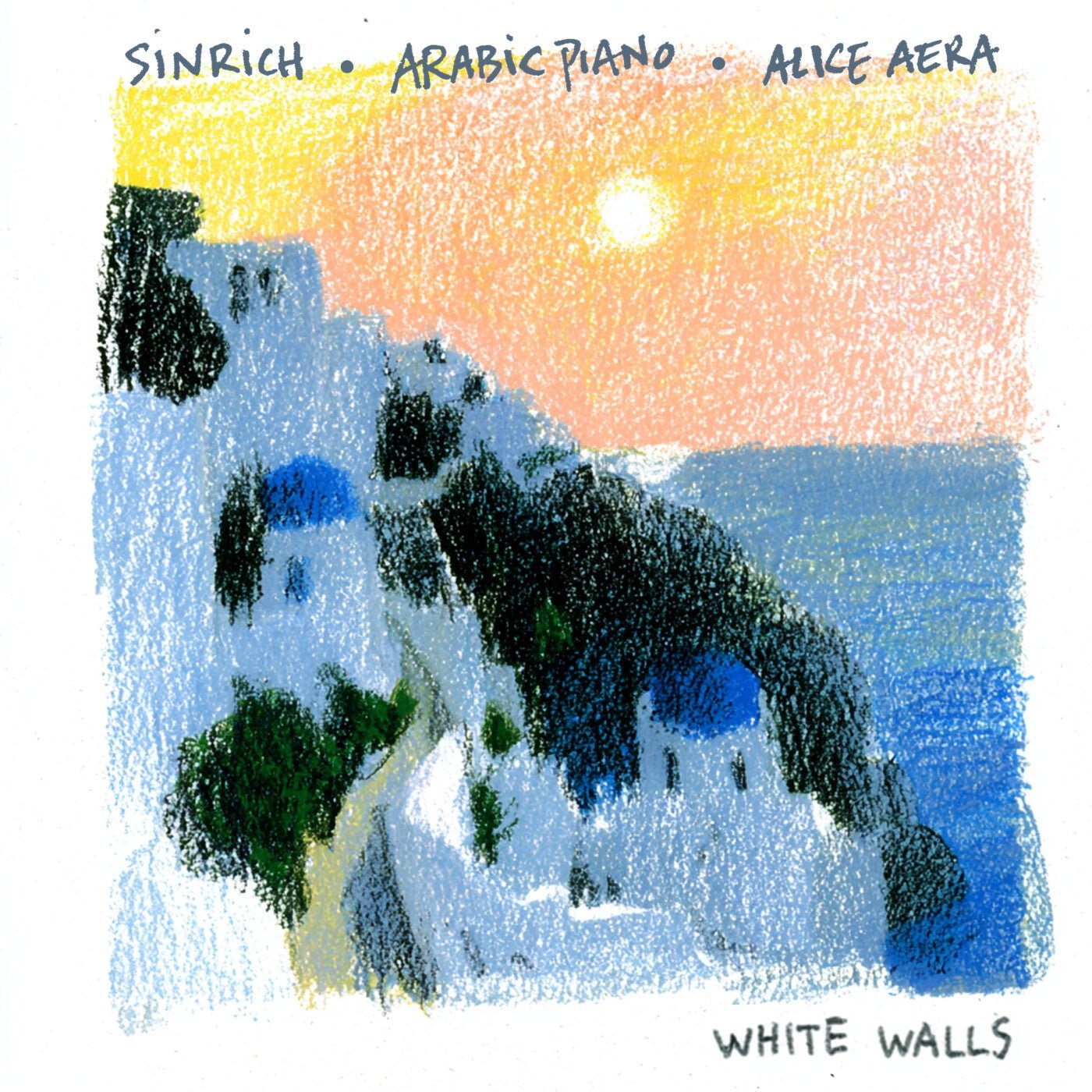 Cover - Arabic Piano, Alice Aera, SINRICH - White Walls (Original Mix)