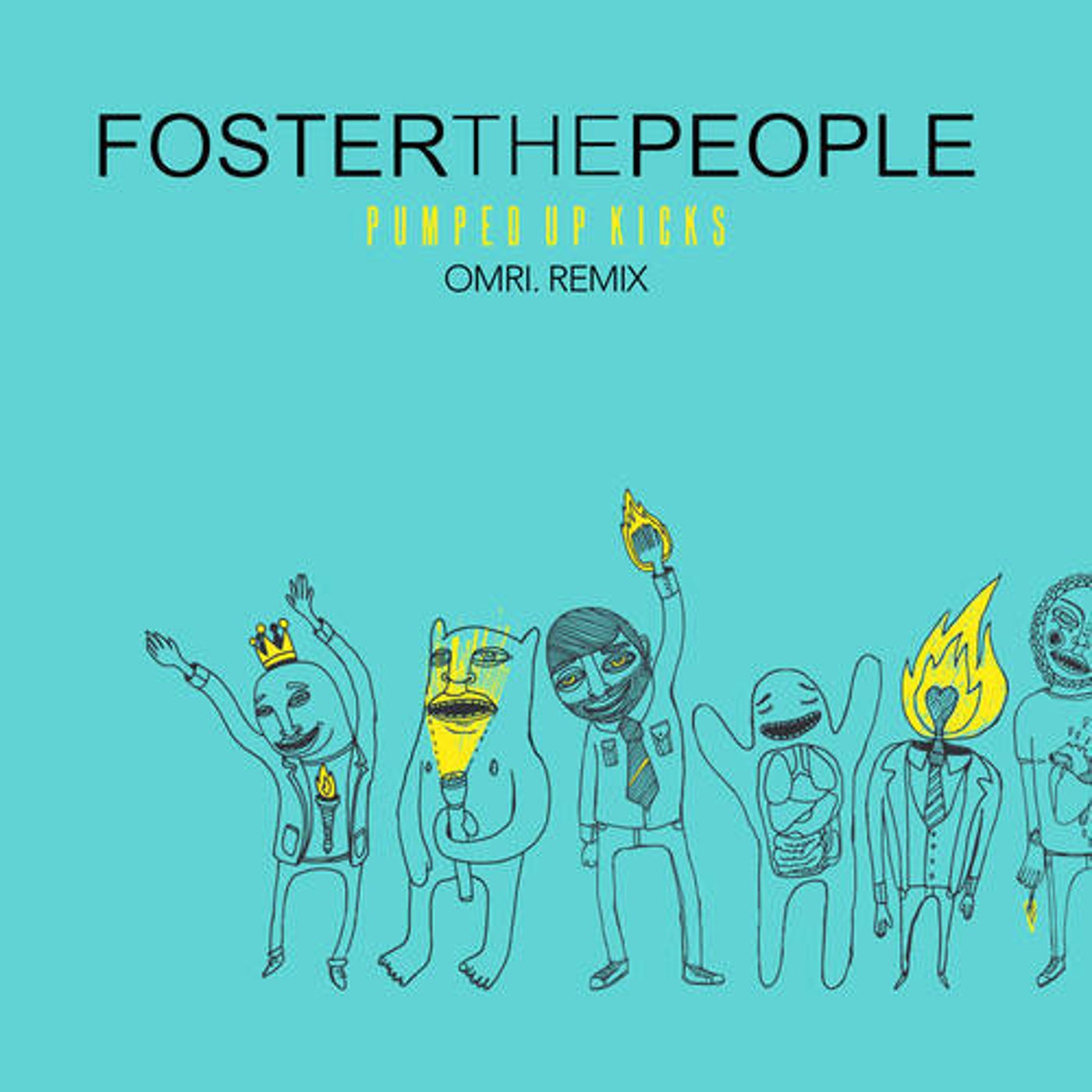 Cover - Foster The People, OMRI. - Pumped Up Kicks (OMRI. Remix) Promo tools