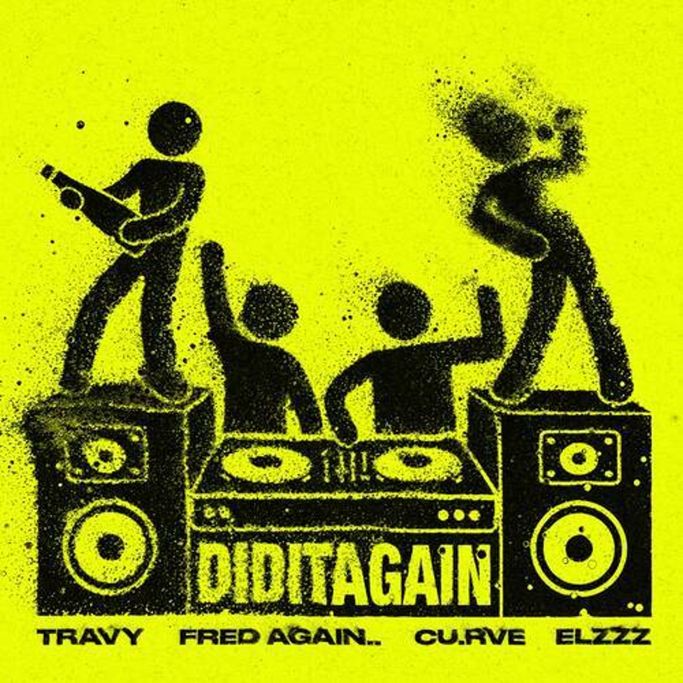 Cover - Fred again.., Travy, Elzzz - DID IT AGAIN (cu.rve Remix) Promo tools