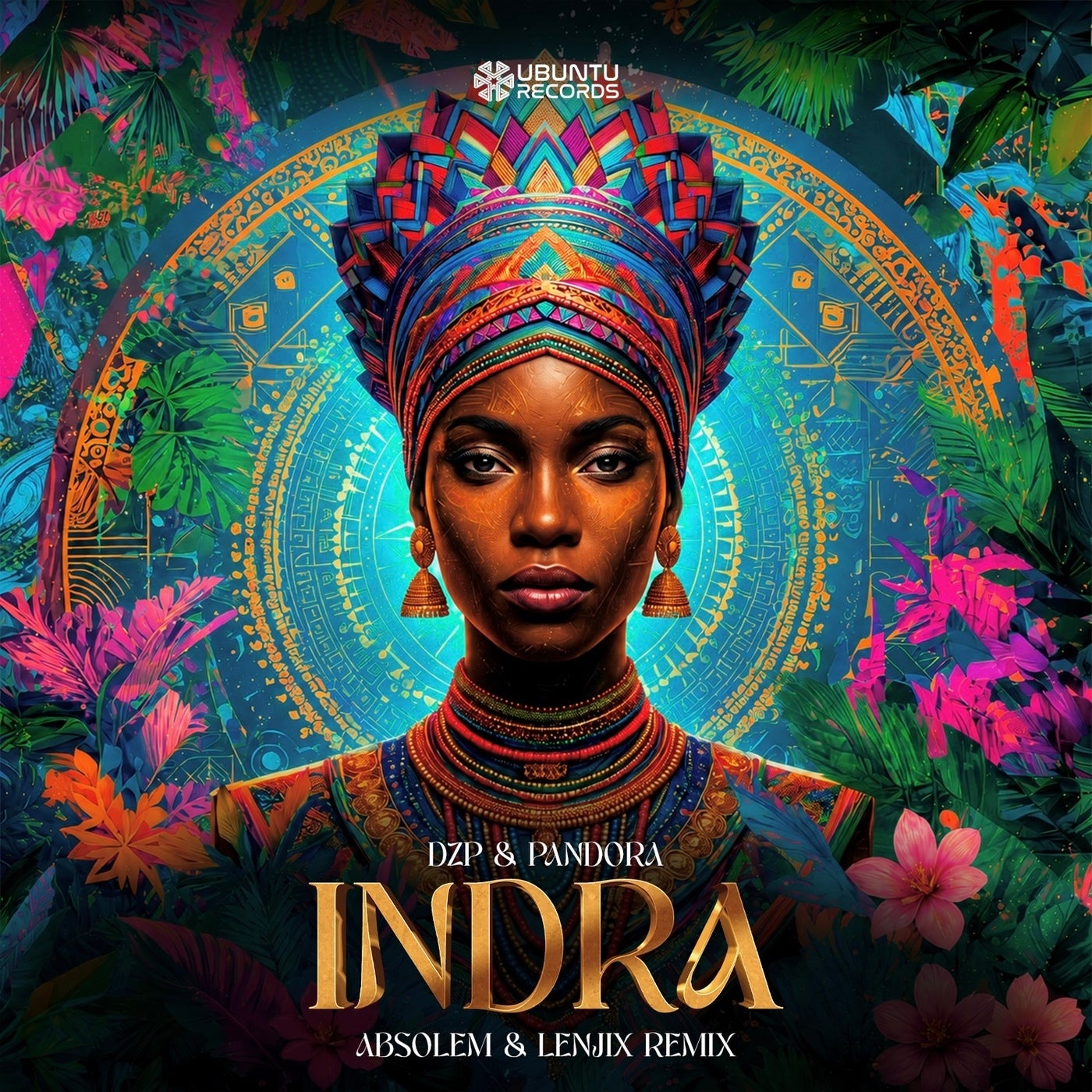 Cover - Pandora, Dzp - Indra (Absolem & Lenjix Remix) Promo tools