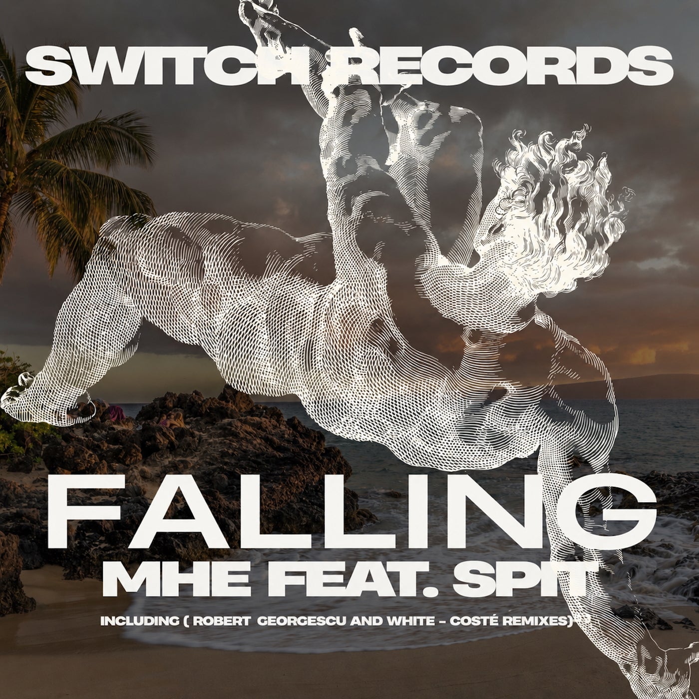 Cover - Spit, MHE - Falling (MHE x Costè x Robert Georgescu and White Re-Work) Promo tools