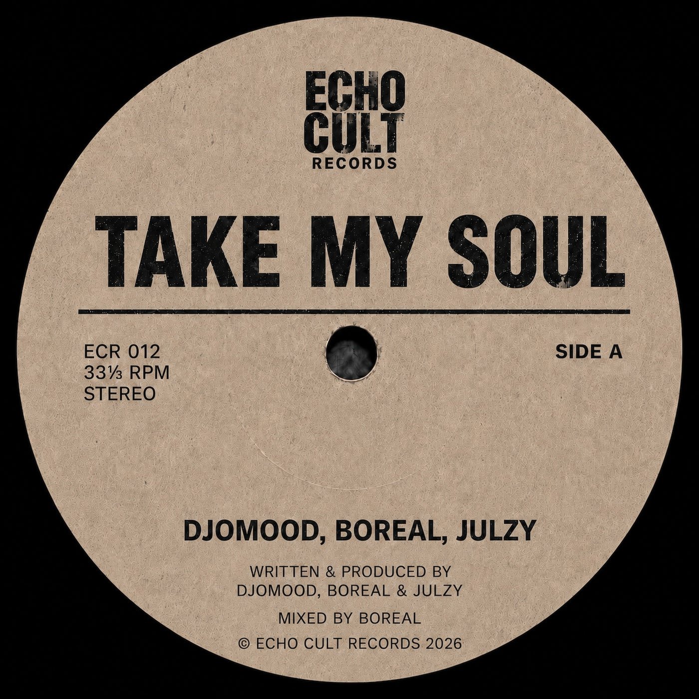 Cover - Julzy, Boreal, Djomood - Take My Soul (Extended Mix) Promo tools