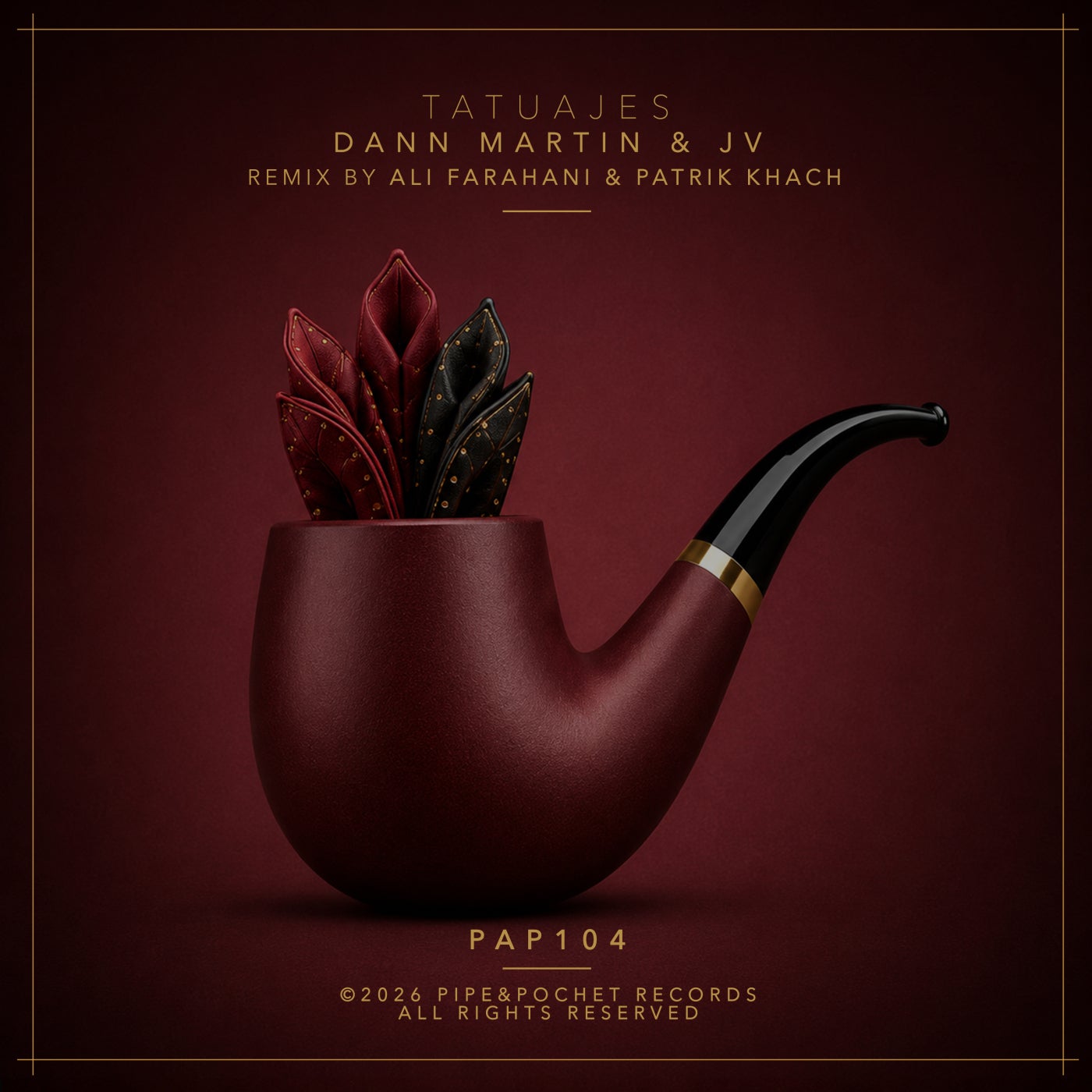 Cover - JV, Dann Martin - Tatuajes (Ali Farahani & Patrik Khach Remix) Promo tools