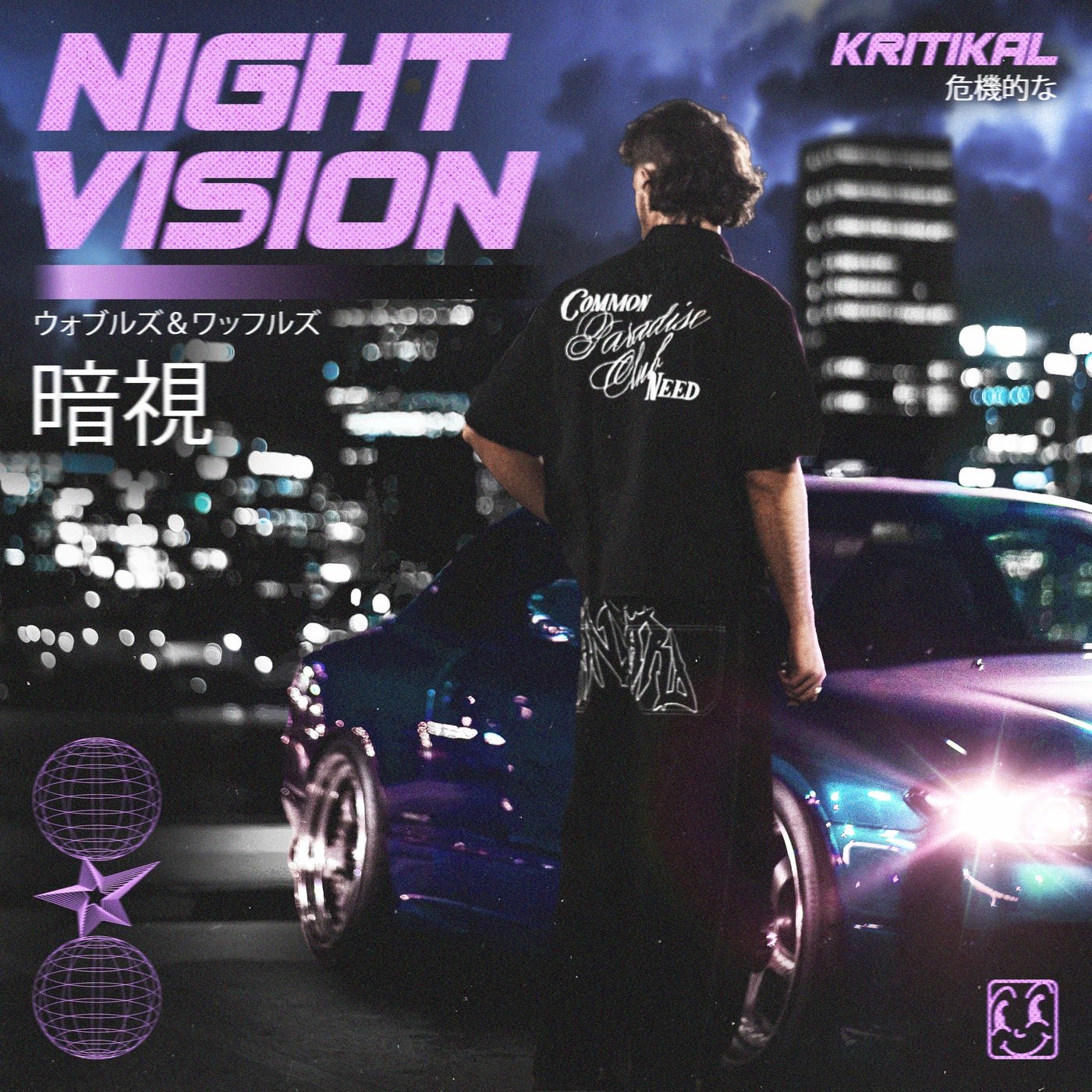 Cover - Kritikal - Night Vision (Original Mix) Promo tools