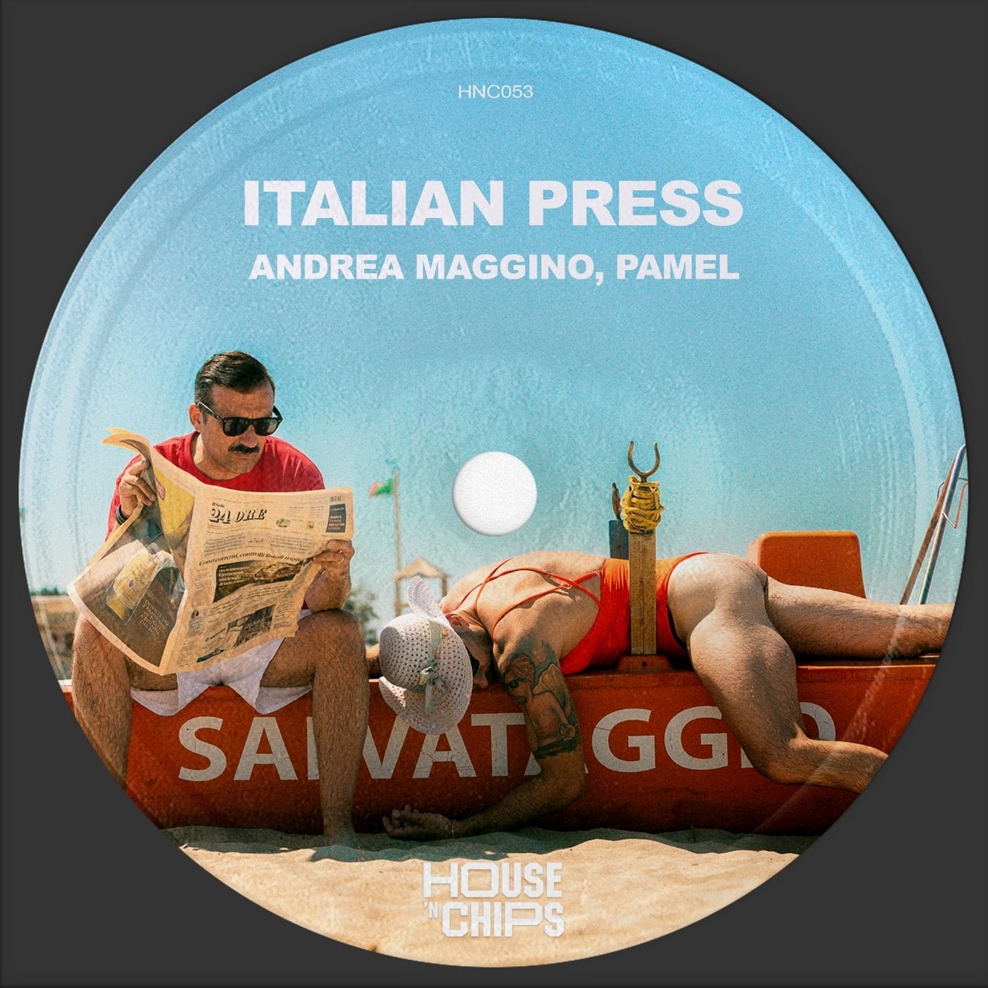 Cover - Andrea Maggino, Pamel - Italian Press (Extended Mix)