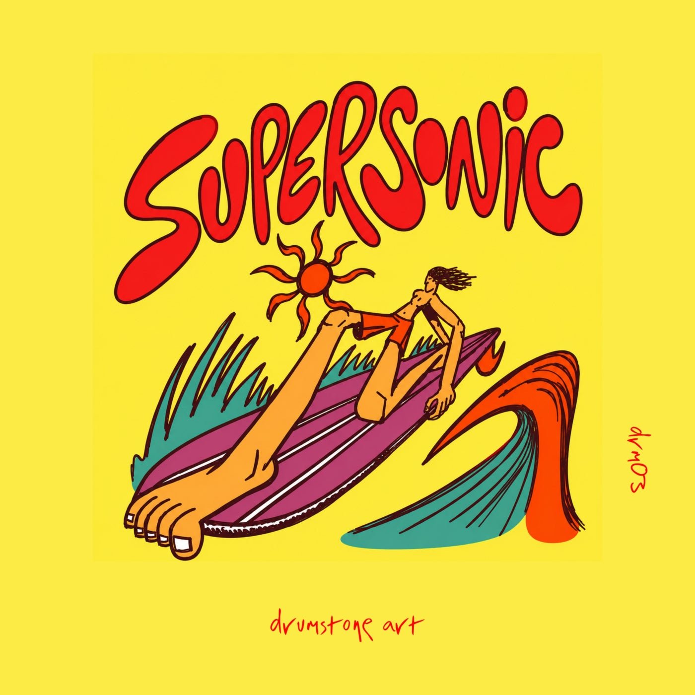 Cover - Drumstone - Supersonic (Original Mix) Promo tools