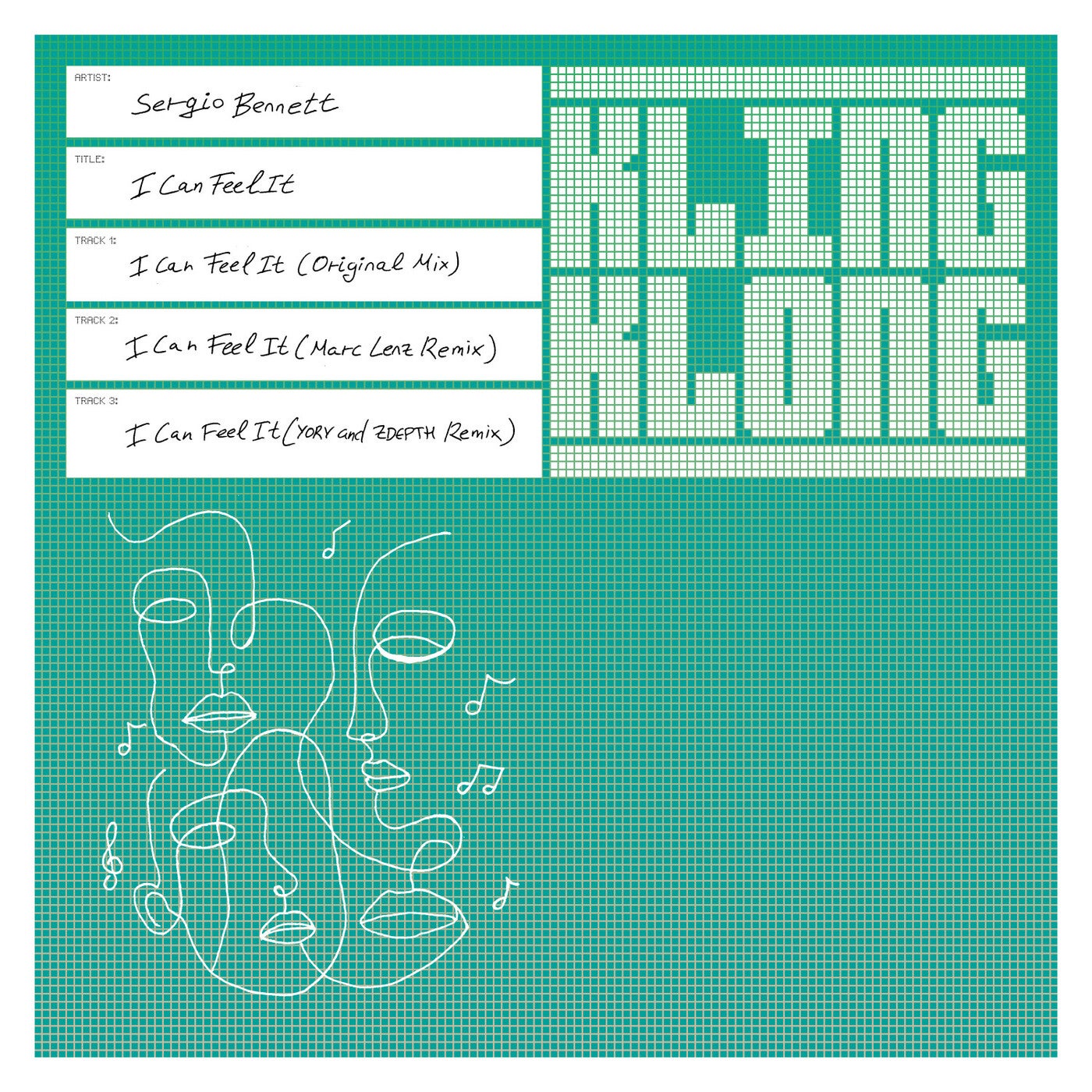 Cover - Sergio Bennett - I Can Feel It (Marc Lenz Remix) Promo tools