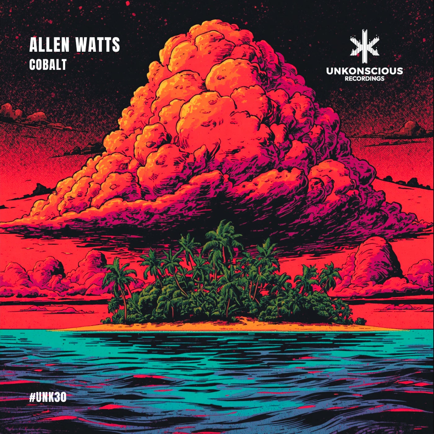 Cover - Allen Watts - Cobalt (Extended Mix) Promo tools