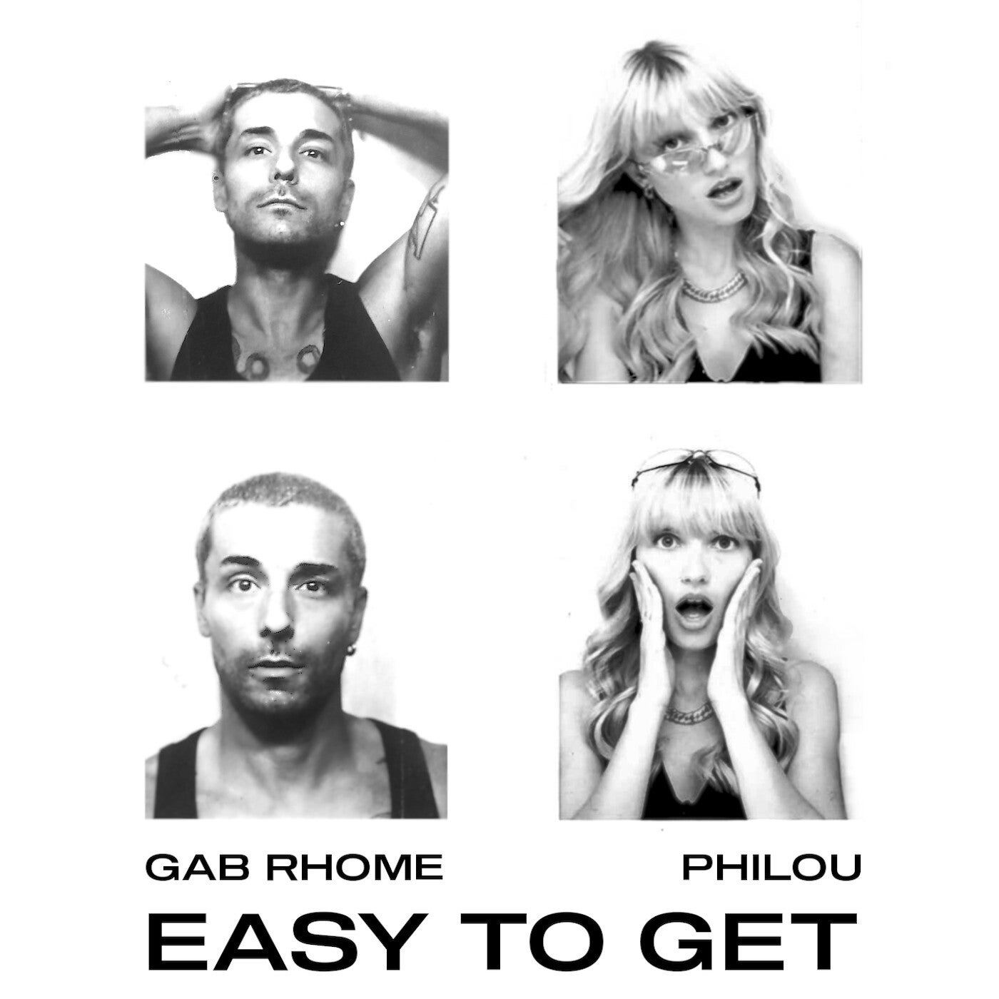 Cover - Gab Rhome, Philou - EASY TO GET (Extended Mix) Promo tools