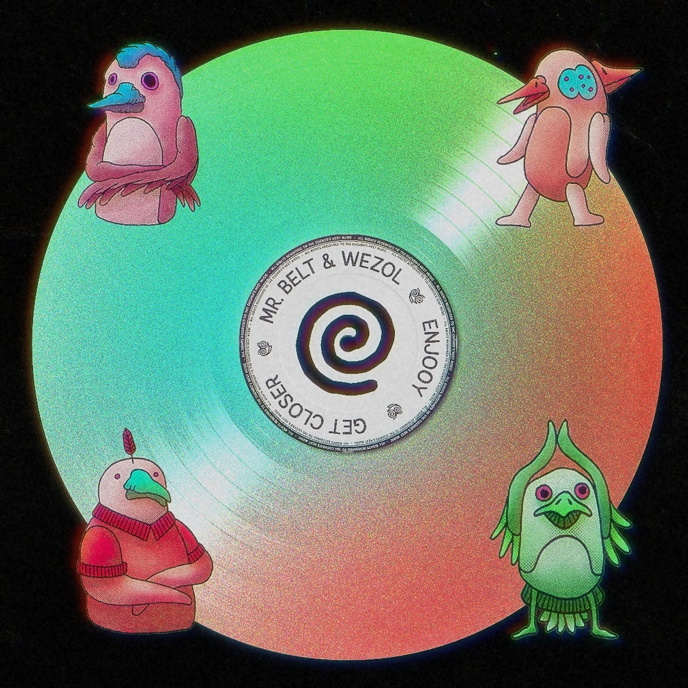 Cover - Mr. Belt & Wezol, Enjooy - Get Closer (Extended Mix) Promo tools