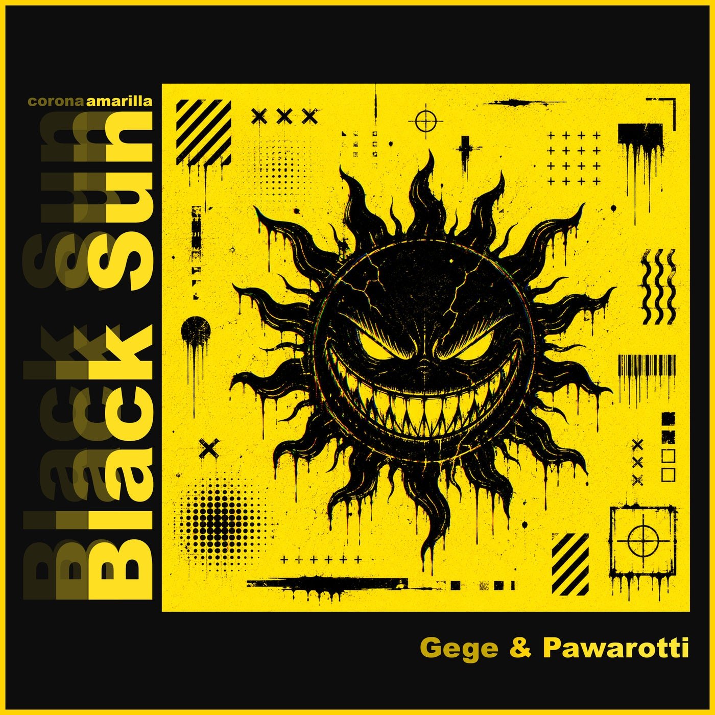 Cover - Gege, Pawarotti - Black Sun (Extended Mix) Promo tools