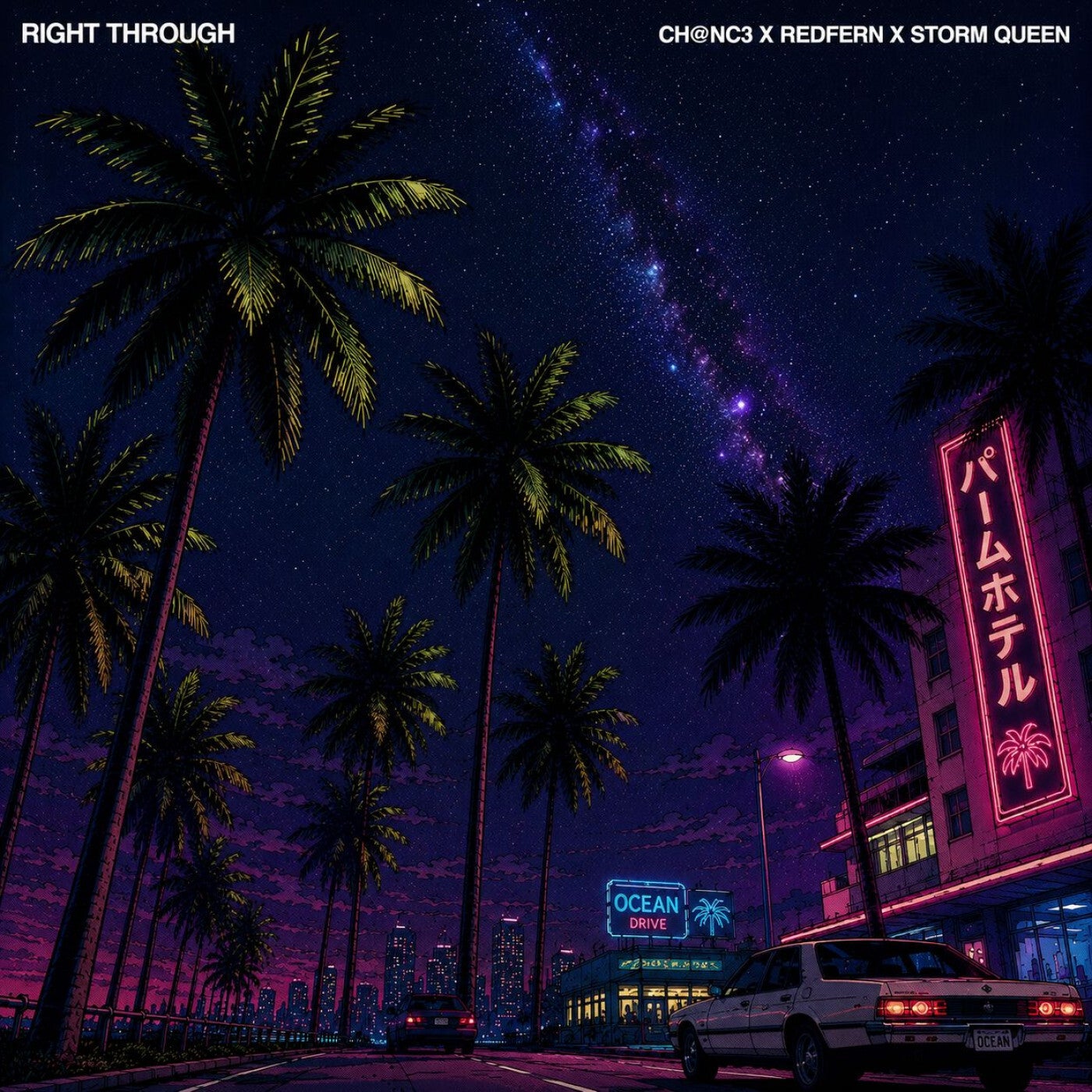 Cover - Redfern, Storm Queen, CH@NC3 - Right Through (Original Mix) Promo tools