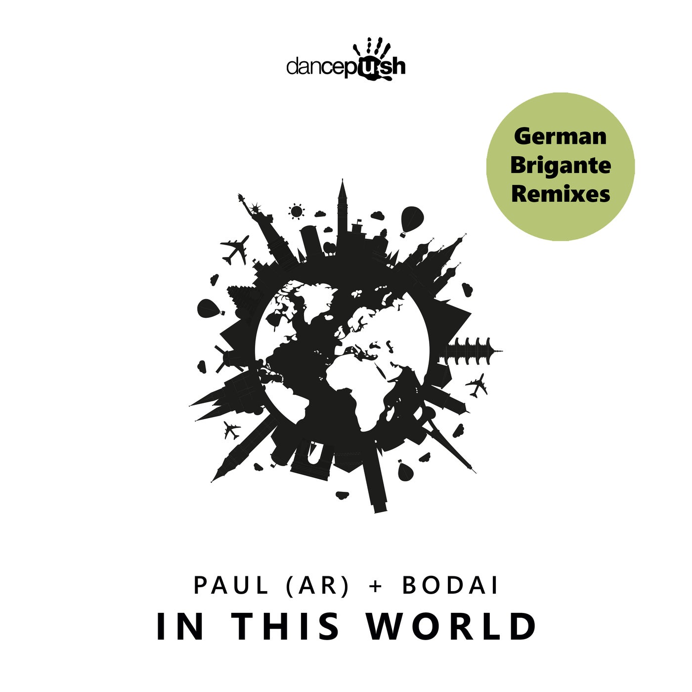 Cover - PAUL (AR), Bodai - In this World (German Brigante Extended Electro Interpretation) Promo tools