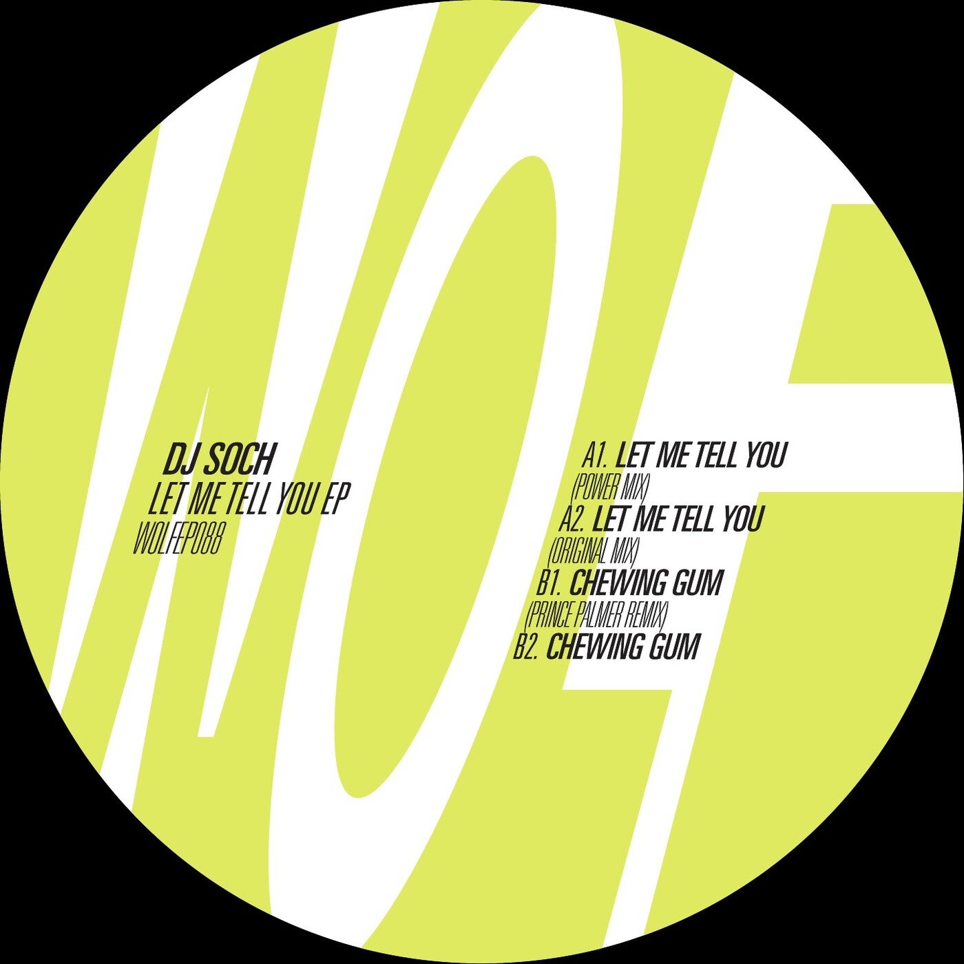 Cover - DJ Soch - Chewing Gum (Original Mix) Promo tools