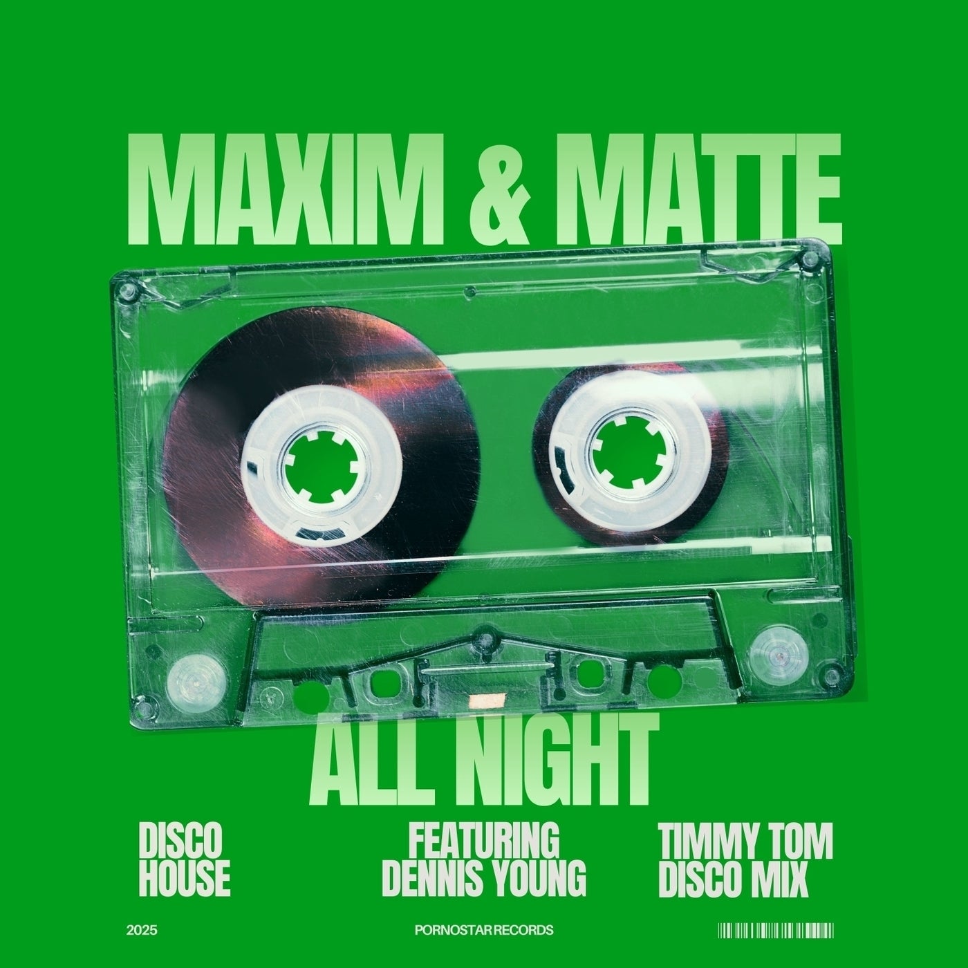 Cover - Dennis Young, Maxim & Matte - All Night (feat. Dennis Young) (Timmy Tom Disco Mix) Promo tools