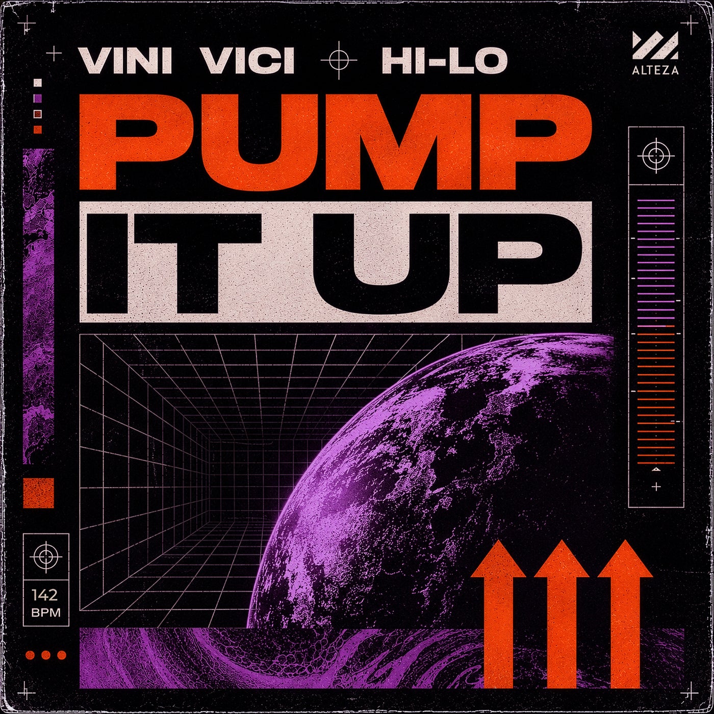 Cover - HI-LO, Vini Vici - Pump It Up (Extended Mix) Promo tools