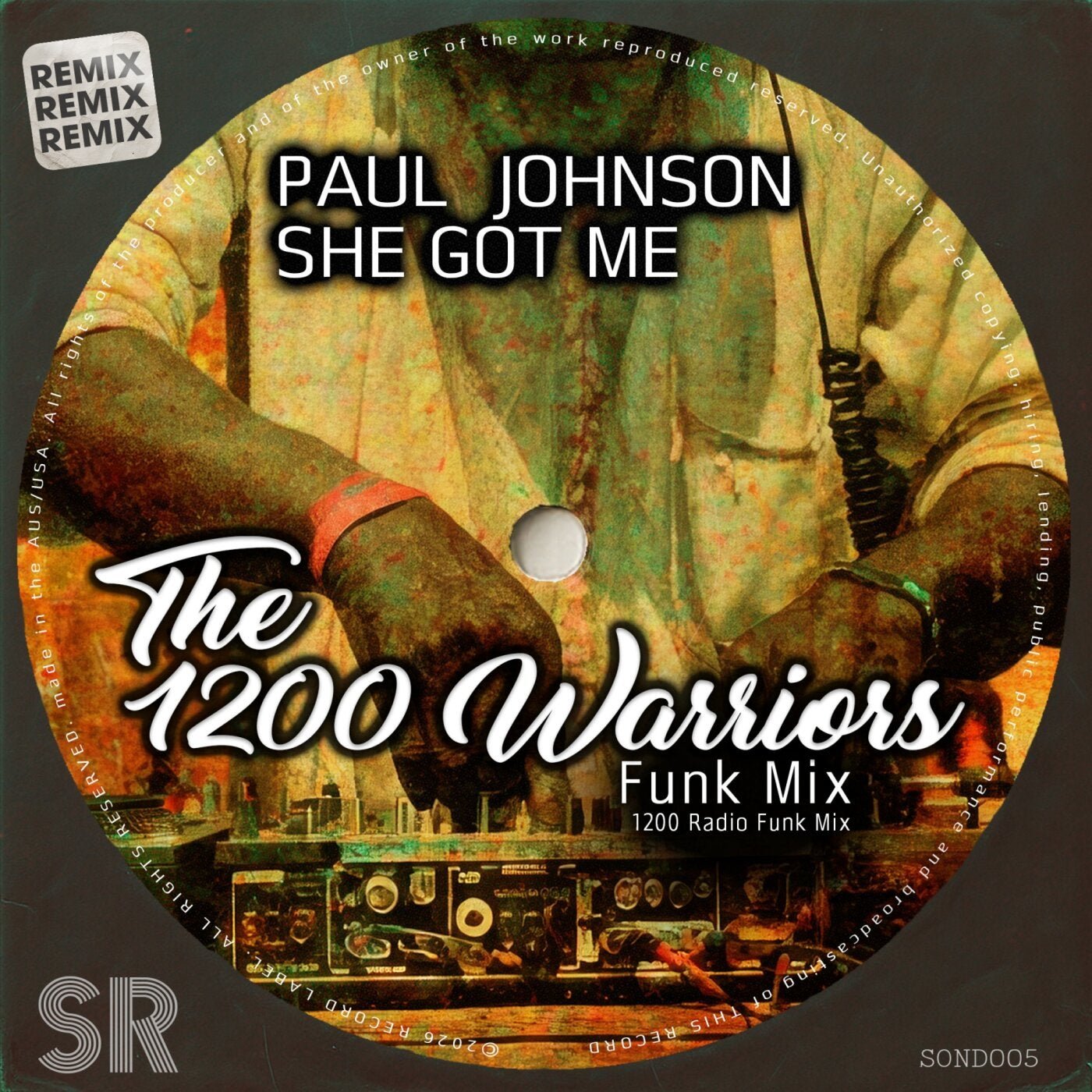 Cover - Paul Johnson - She Got Me (1200 Funk Mix) Promo tools