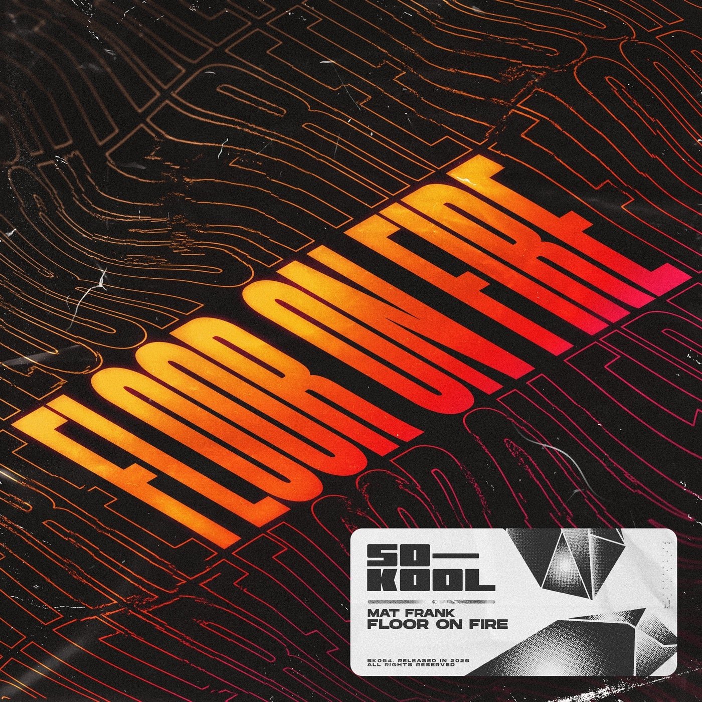 Cover - Mat Frank - Floor On Fire (Extended Mix) Promo tools