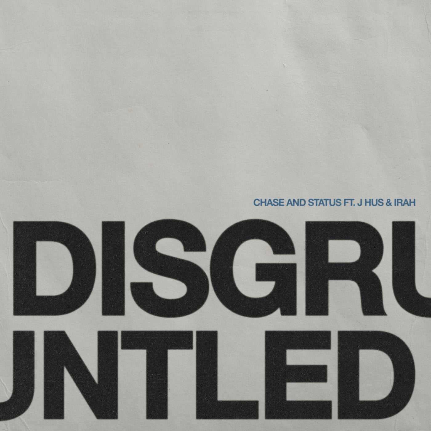Cover - Chase & Status, Irah, J Hus - Disgruntled (feat. J Hus & IRAH) (Original Mix) Promo tools