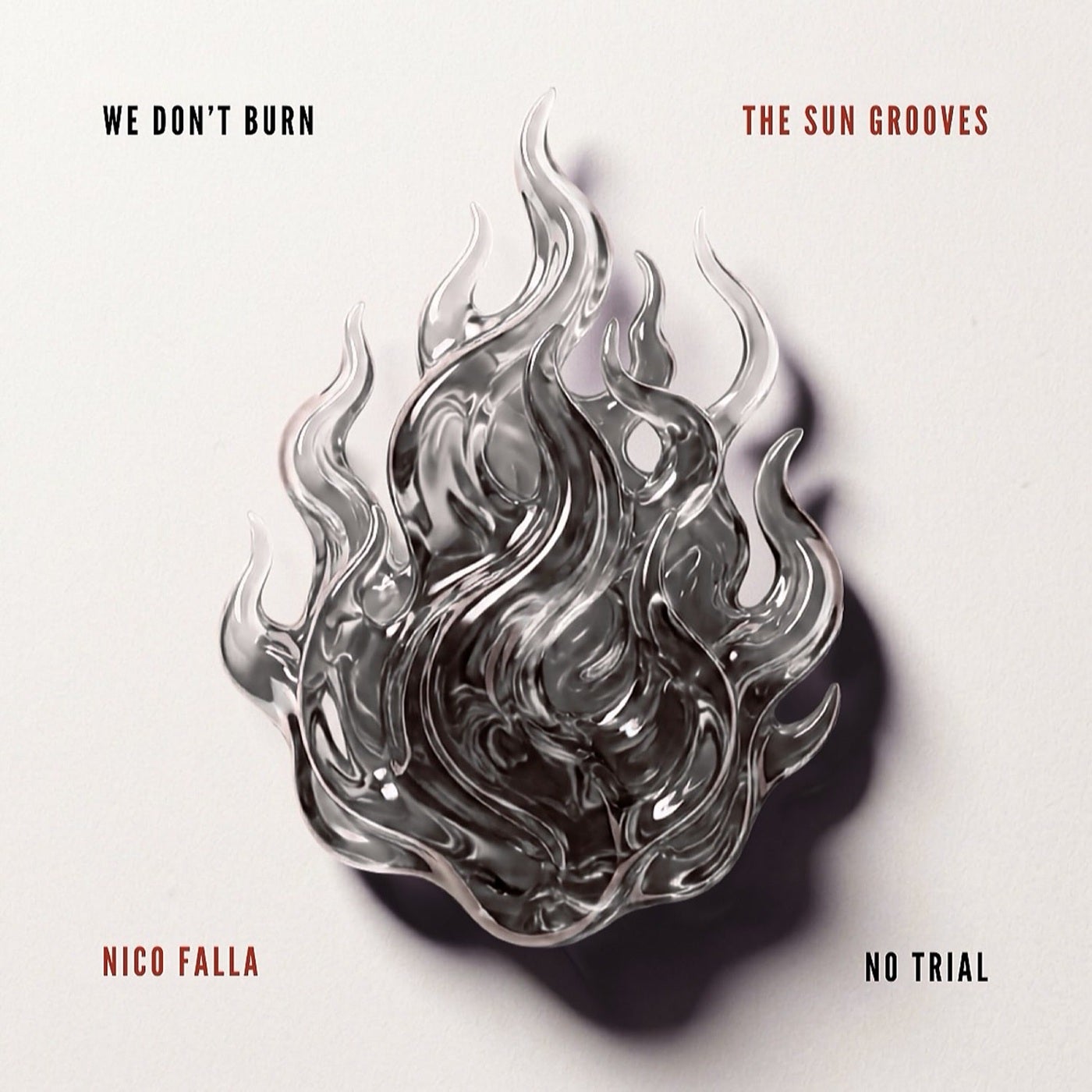 Cover - Nico Falla, No Trial - We Don't Burn (Original Mix) Promo tools