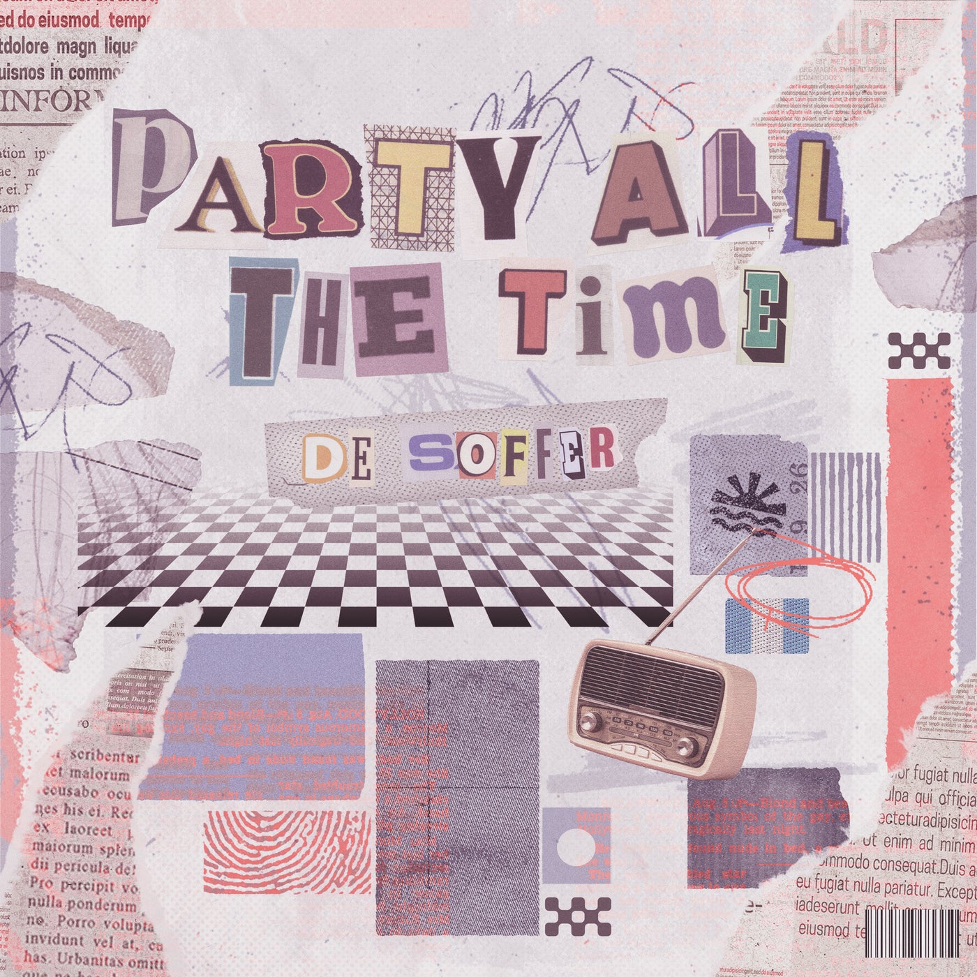 Cover - DE SOFFER - Party All The Time (Extended Mix) Promo tools