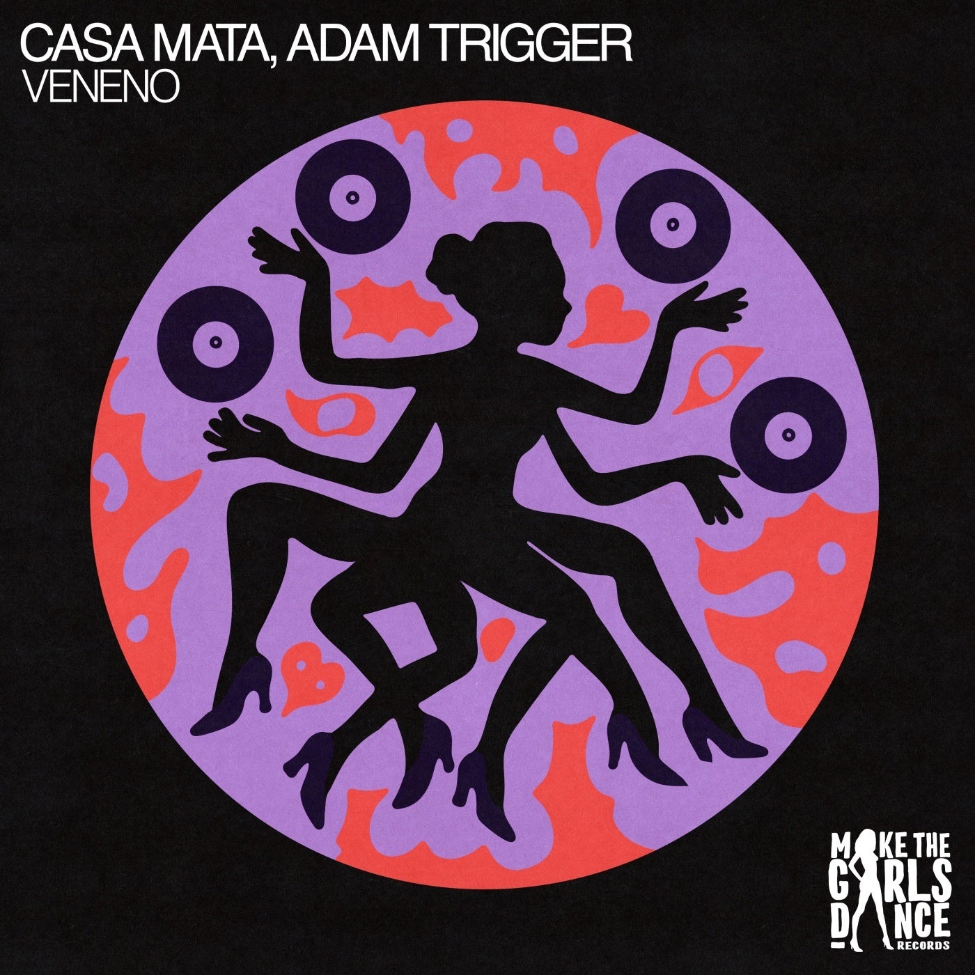 Cover - Adam Trigger, Casa Mata - Veneno (Extended Mix) Promo tools